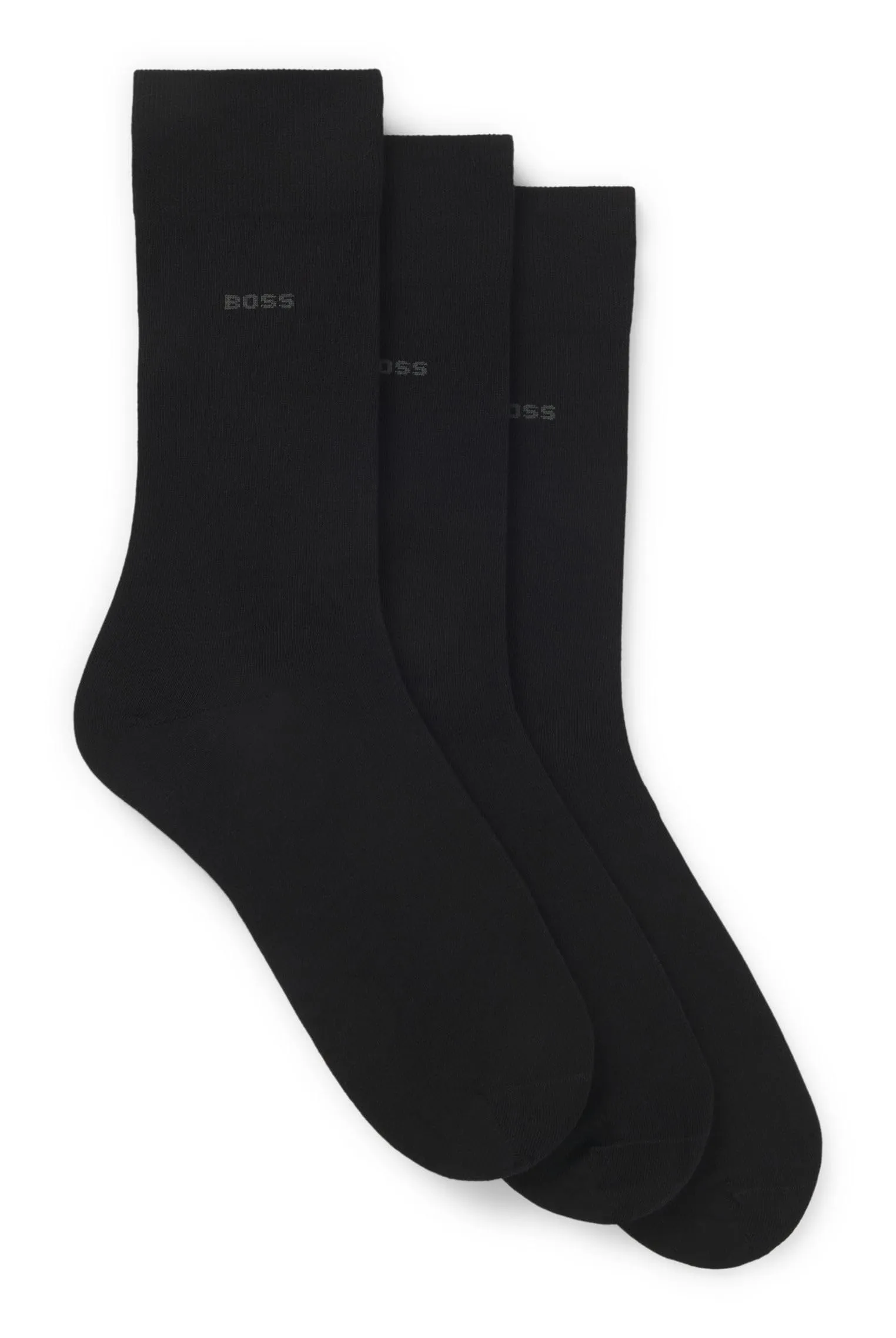 BOSS 3P RS Uni CC Men's Socks, Black1, 40-46 - immagine 1