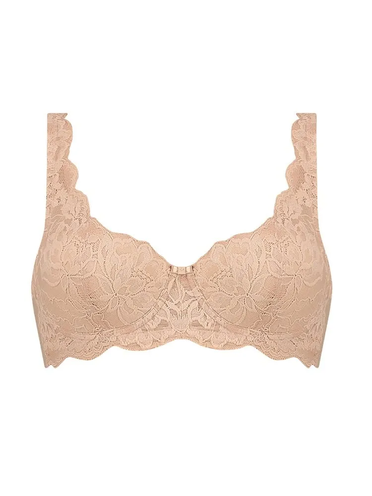 Triumph Amourette Charm WHP Reggiseno Sfoderato con Ferretto Donna, Beige (Neutral Beige Ep), 4C - immagine 3