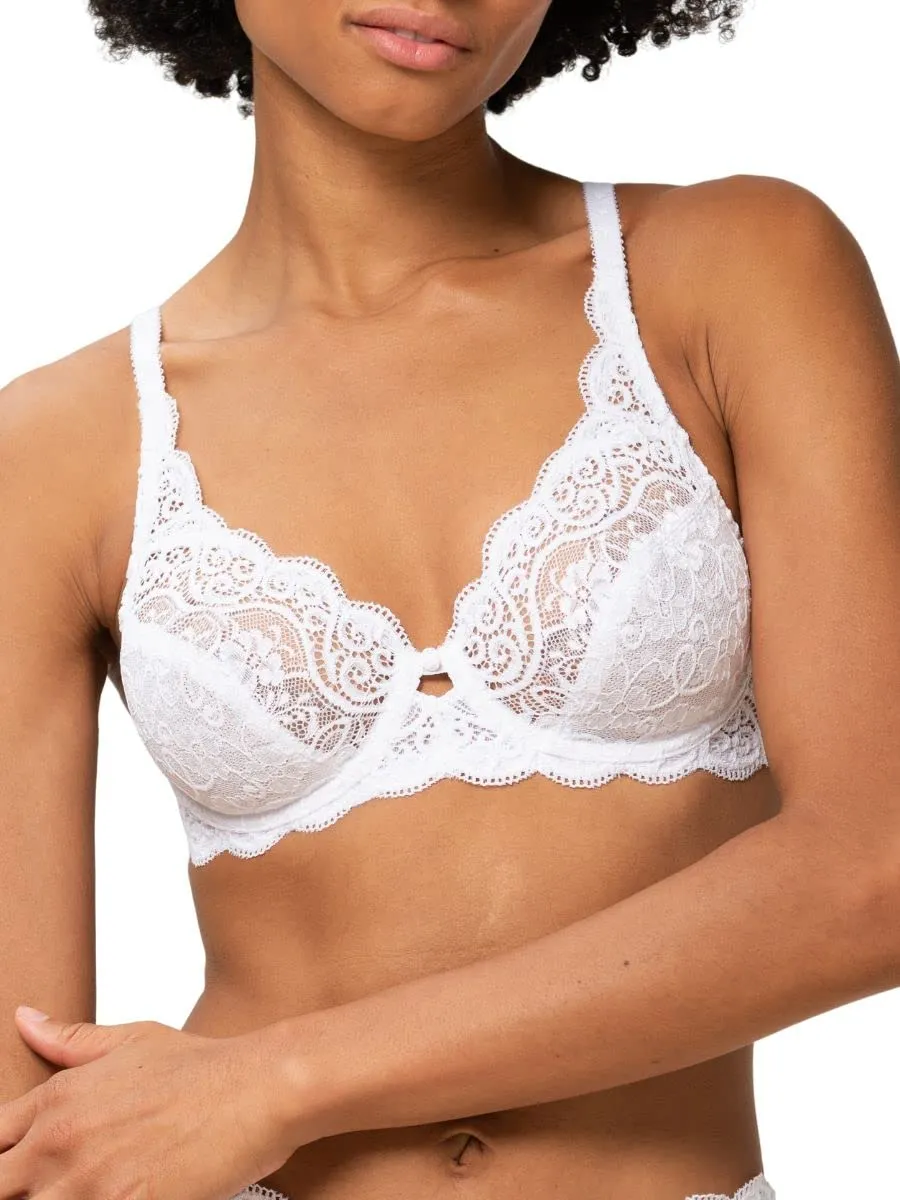 Triumph Amourette Charm WHP Reggiseno Sfoderato con Ferretto Donna, Bianco, 1A - immagine 1