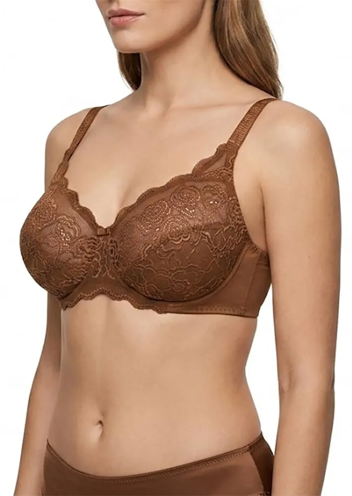 Triumph Muse N Reggiseno senza ferretto Marrone (f5) 3B - immagine 1