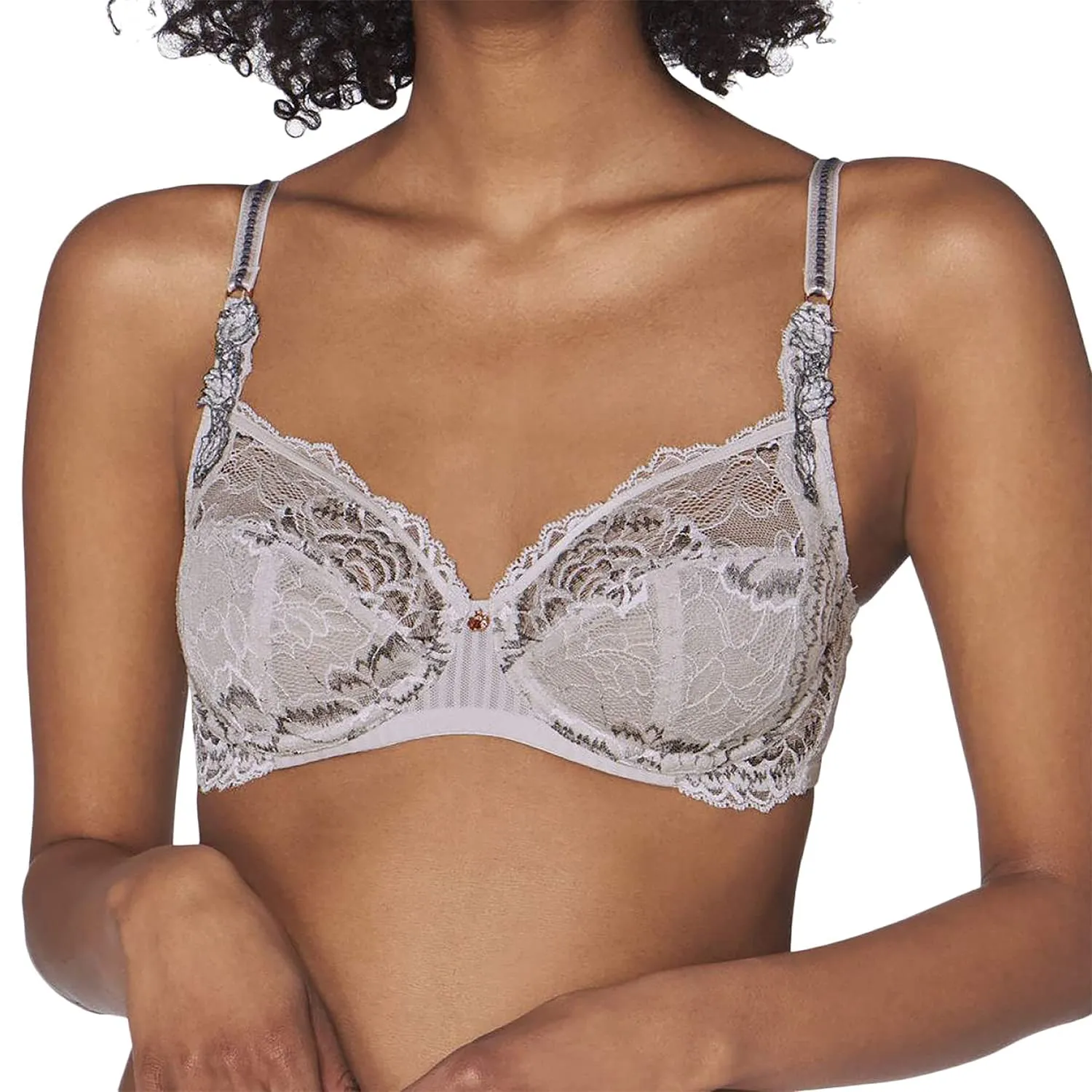 Triumph Peony Florale Grau 80E - immagine 1