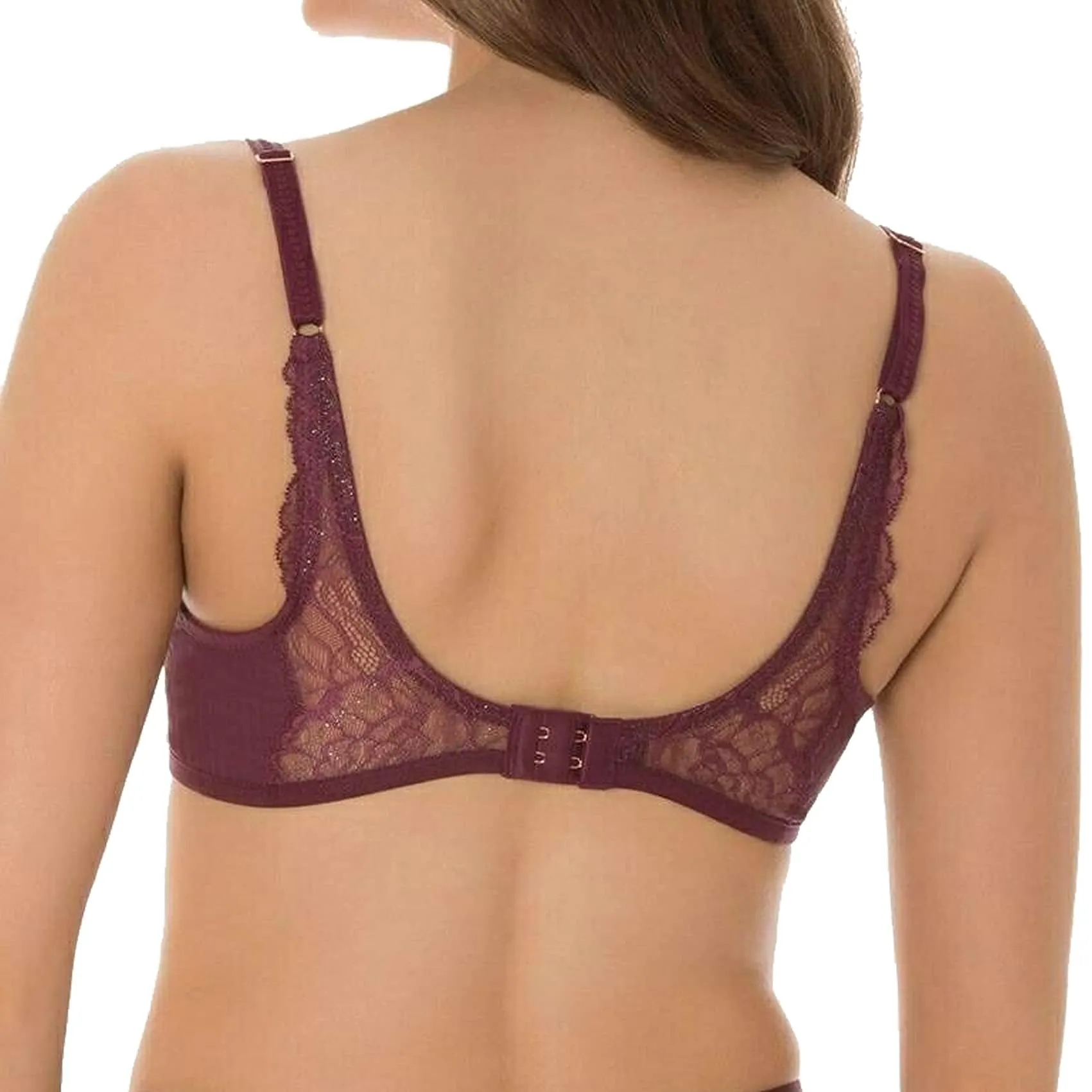 Triumph Peony Florale W Bordeaux 80D - immagine 3