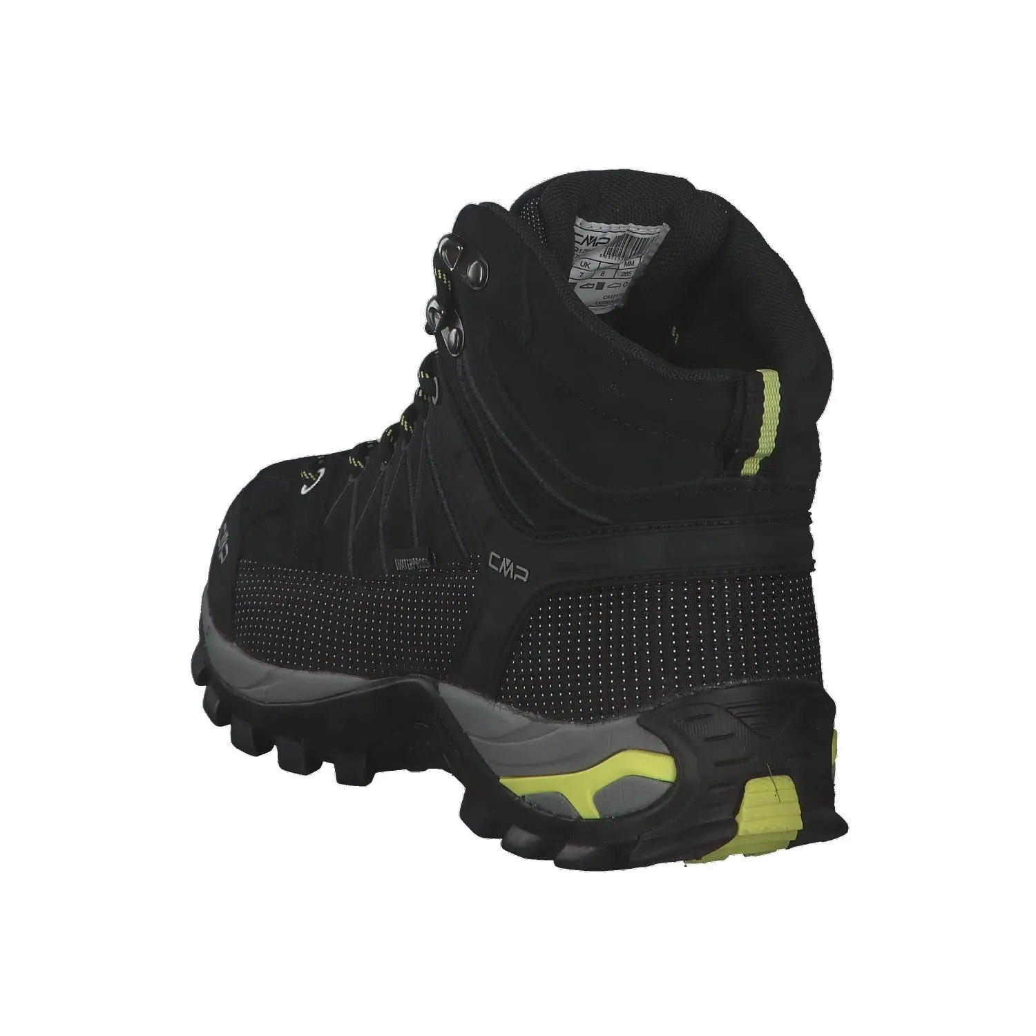 CMP Rigel Mid Wmn Trekking Shoes WP - Nero Lime, 42 EU - immagine 4
