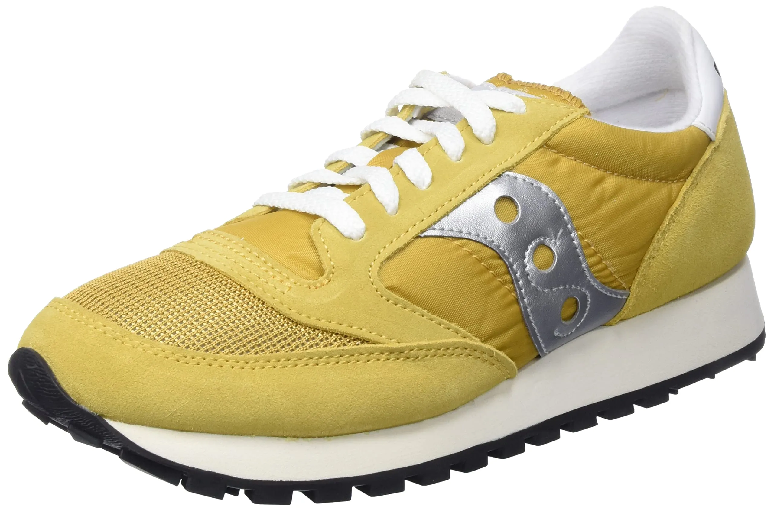 Saucony Jazz Original Vintage Men's Sneakers, Mustard Silver, 40 EU - immagine 1