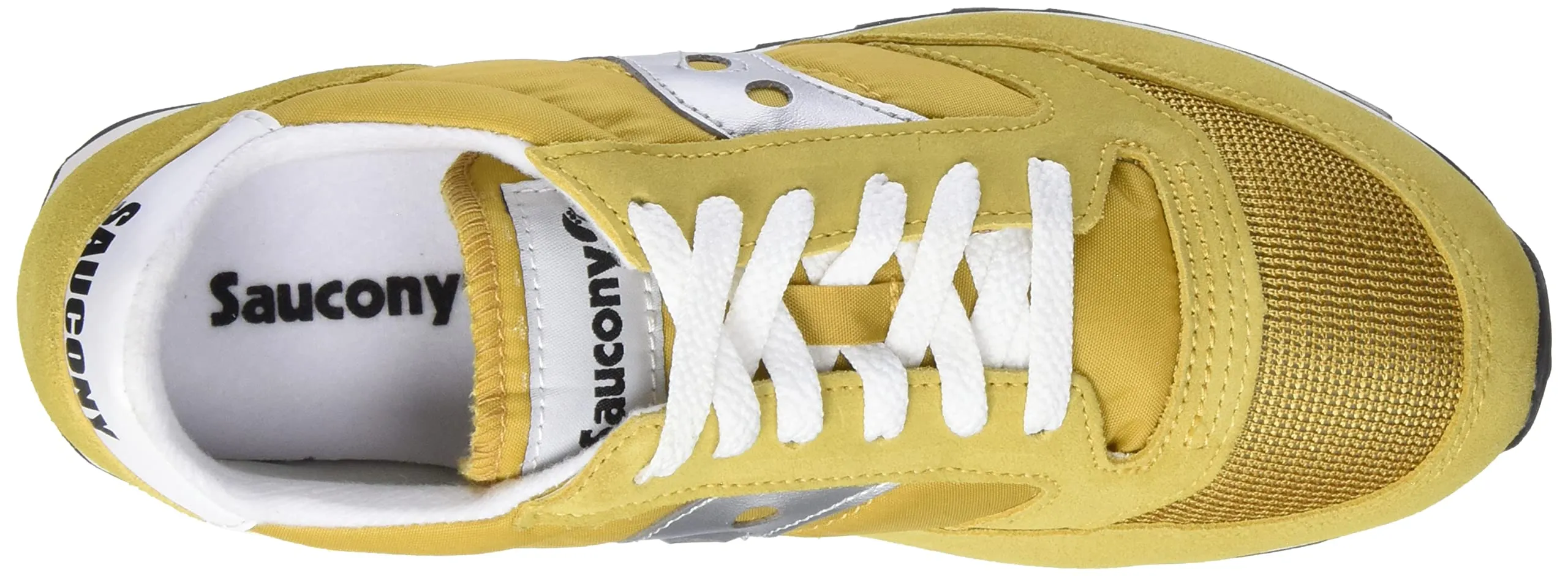 Saucony Jazz Original Vintage Sneaker Uomo - Mustard Silver - 37.5 EU - immagine 5