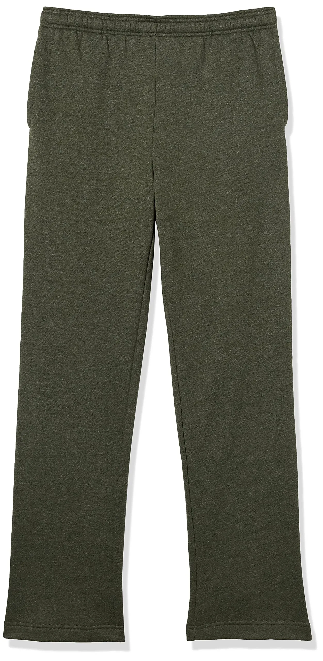 Amazon Essentials Pantaloni Sportivi in Pile Fondo Aperto Uomo, Verde Oliva Puntinato, 5XL Plus - immagine 10