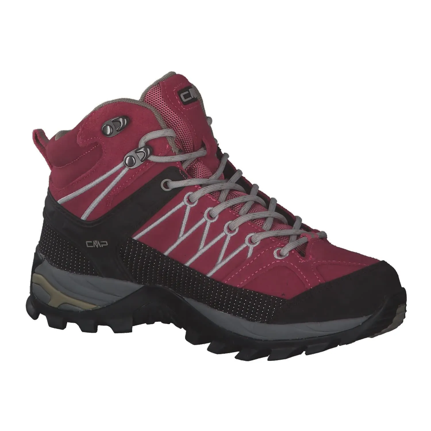CMP Rigel Mid Women's Trekking Shoes WP, Rose Sand, 40 EU - immagine 9