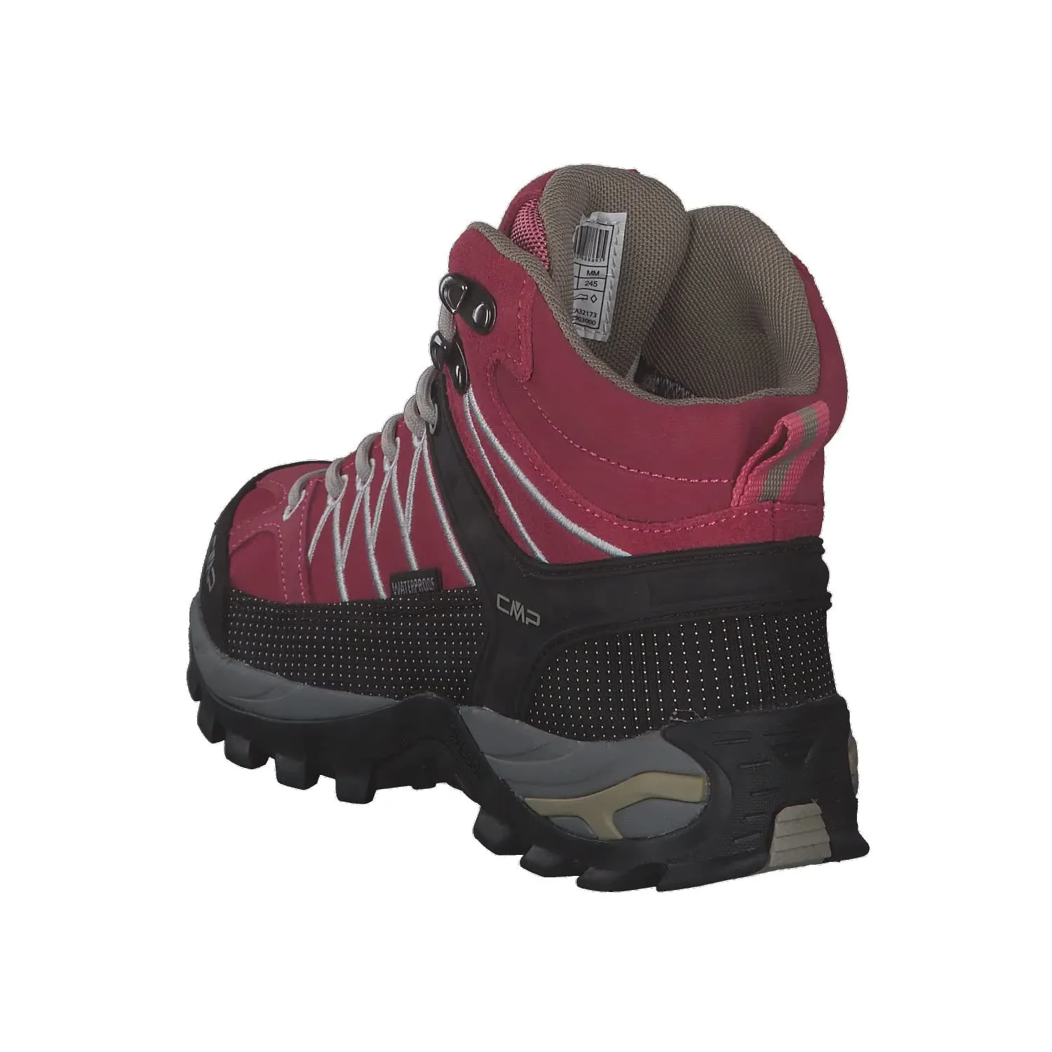 CMP Rigel Mid Women's Trekking Shoes WP, Rose Sand, 38 EU - immagine 4