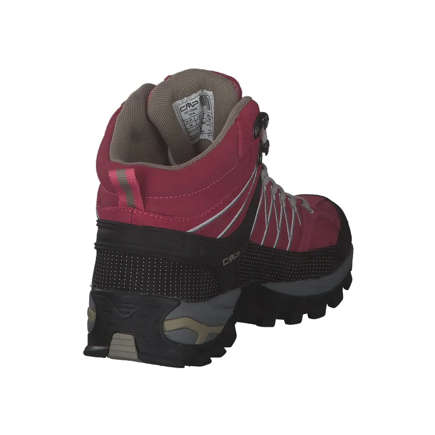 CMP Rigel Mid Women's Trekking Shoes WP, Rose Sand, 38 EU - immagine 6