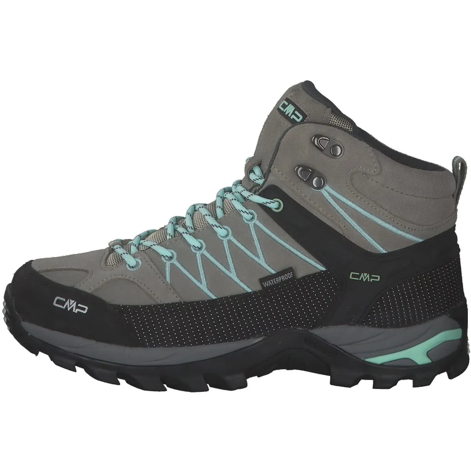 CMP Rigel Mid Women's Trekking Shoes WP, Sand Malva, 38 EU - immagine 2