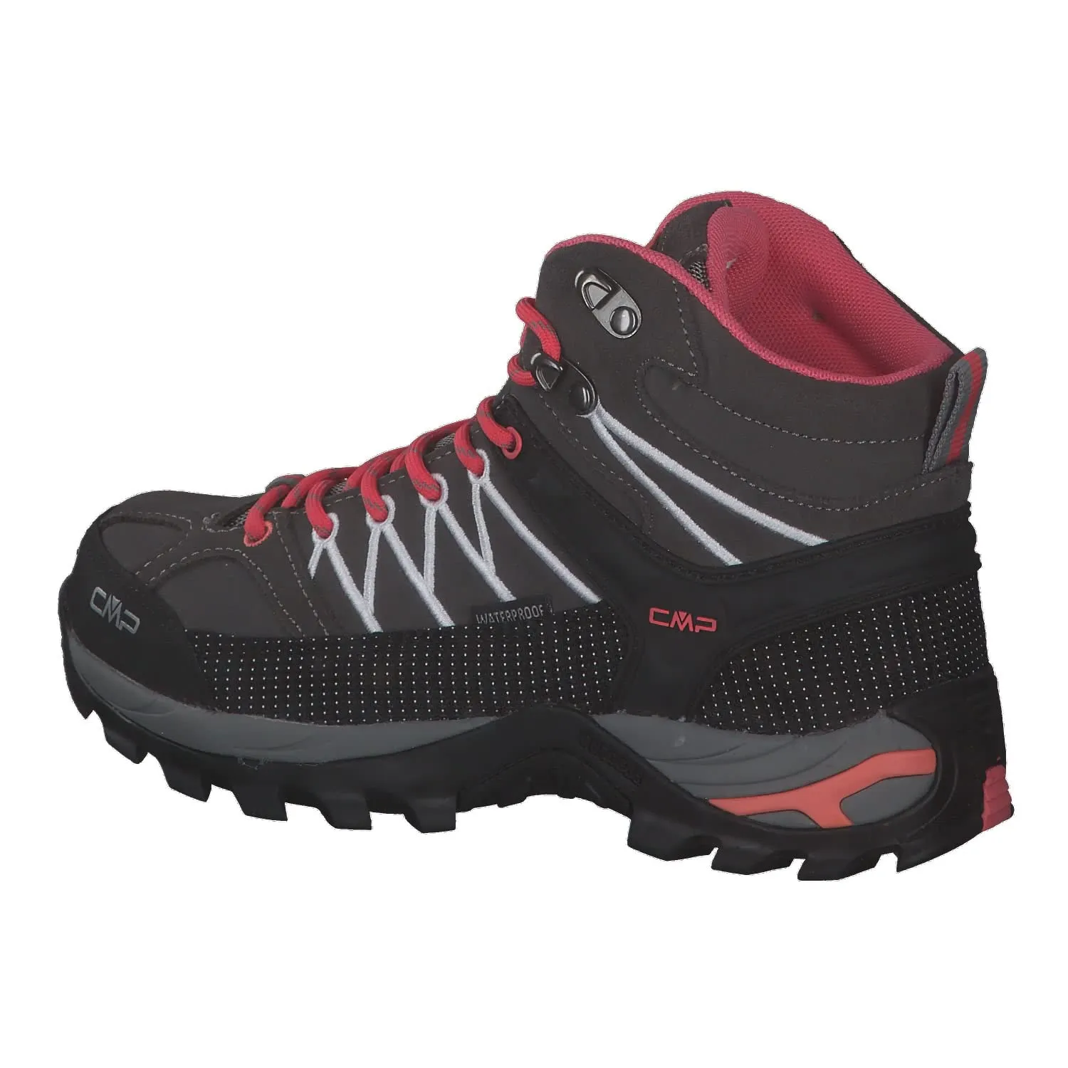 CMP Rigel Mid Wmn Trekking Shoes WP - Grey Corallo, 37 EU - immagine 3