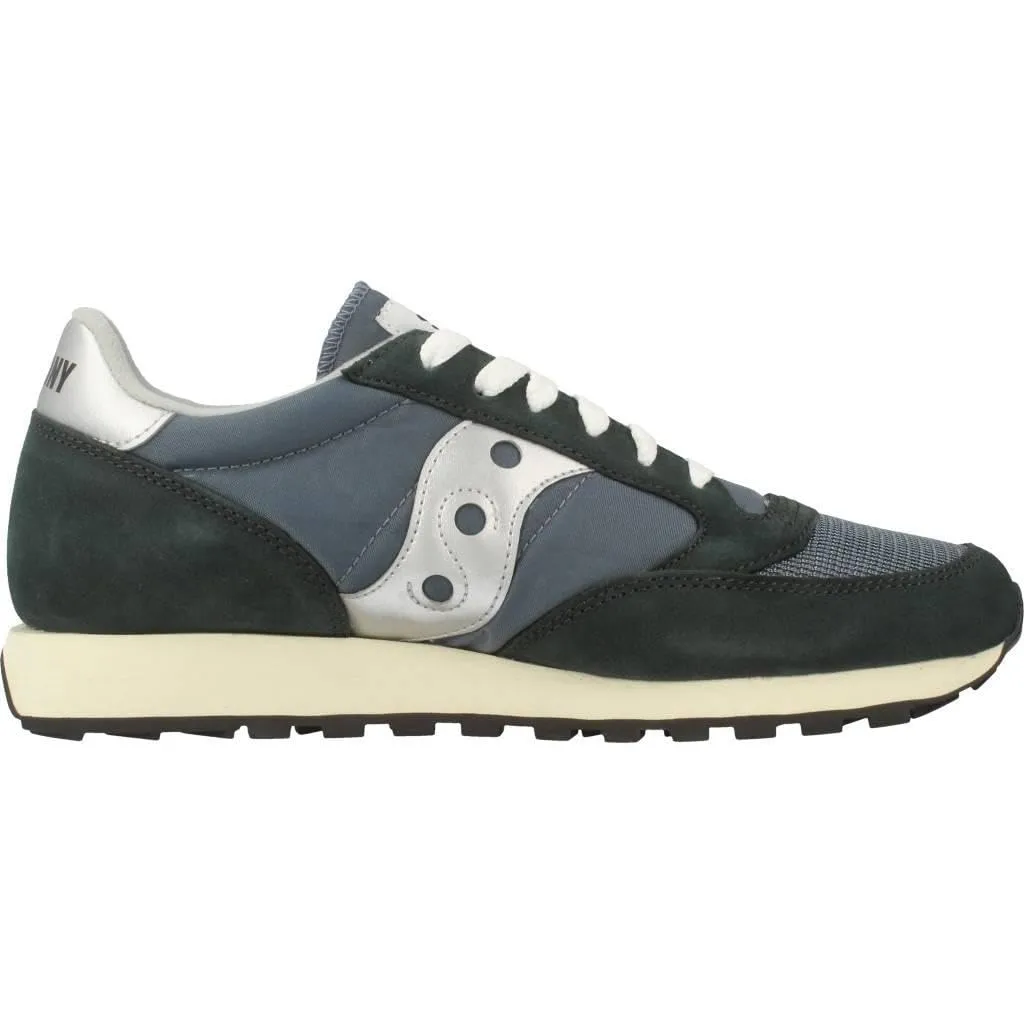 Saucony Jazz Original Vintage Sneaker Uomo, Blue Navy Silver, 35.5 EU - immagine 4