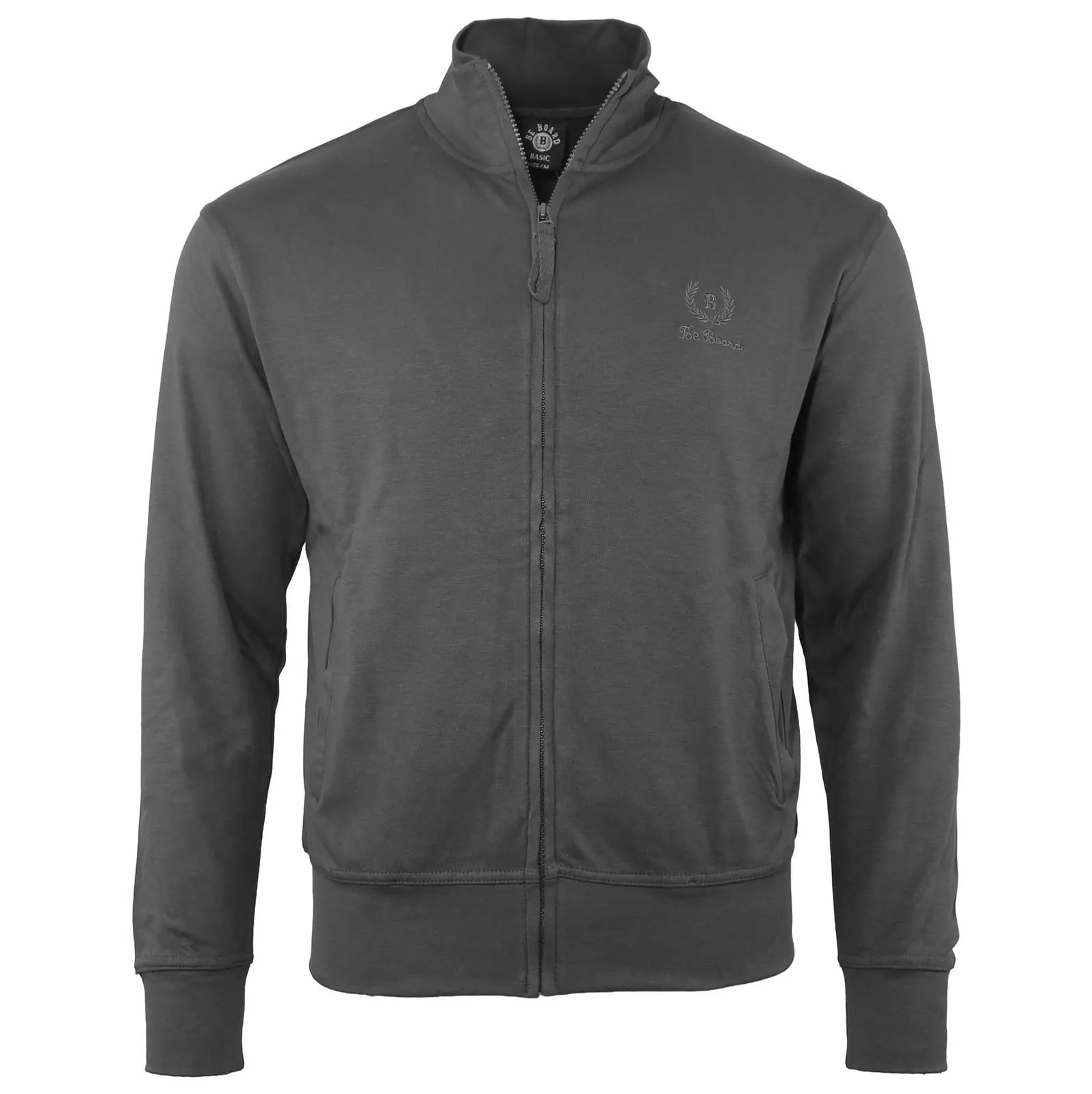 Siry Work Be Board Felpa Leggera Art. 9114 in Cotone con Tasche e Zip Intera - M Grafite - immagine 1