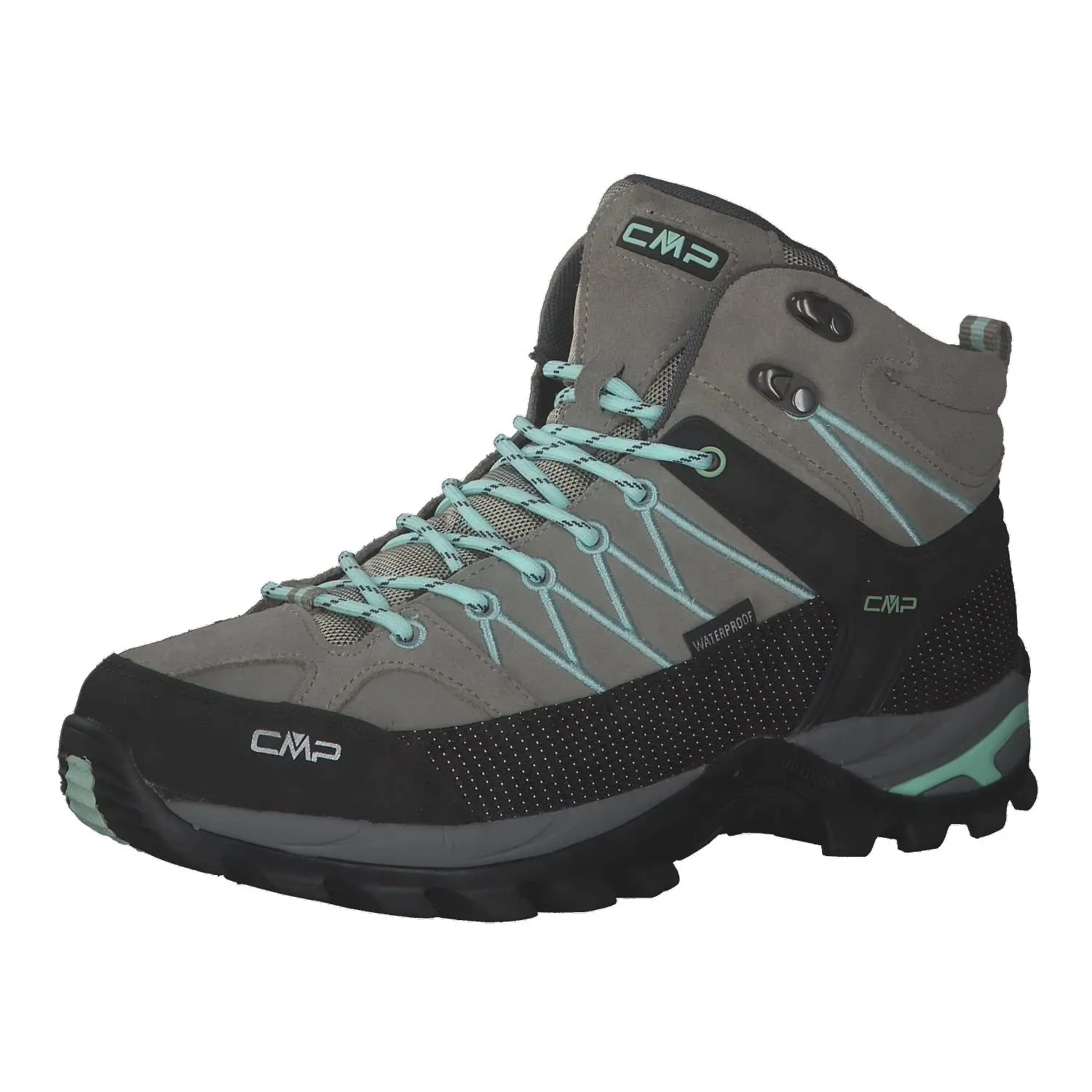 CMP Rigel Mid Women's Trekking Shoes WP, Sand Malva, 36 EU - immagine 1