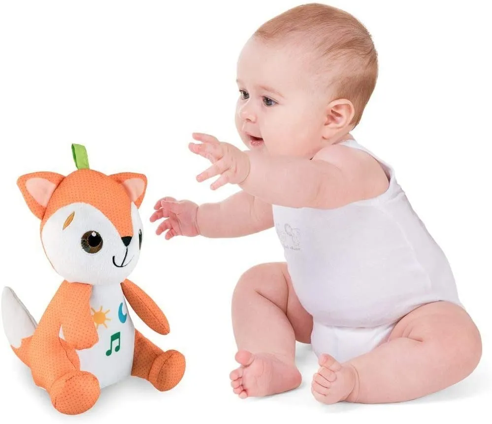 Chicco Tappeto con Archi Foresta Magica, Palestrina Neonato con 5 Pendenti Staccabili, Volpe Peluche, Musica e Luci - immagine 2