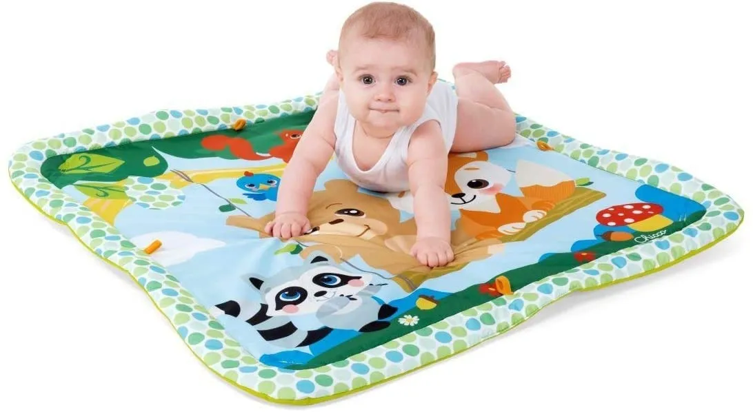Chicco Tappeto con Archi Foresta Magica, Palestrina Neonato con 5 Pendenti Staccabili, Volpe Peluche, Musica e Luci - immagine 3