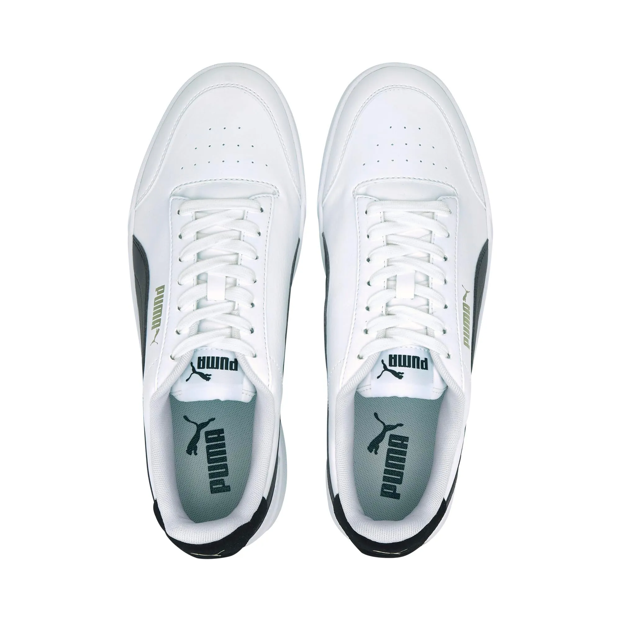 PUMA Shuffle Sneakers, Puma White-Puma Black-Puma Team Gold, 40.5 EU - immagine 6