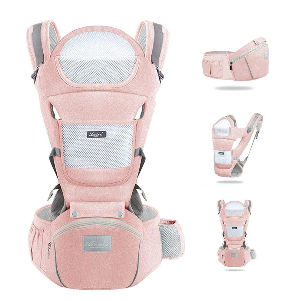 YIKANWEN Marsupio Neonato Ergonomico 0-36 mesi, fino a 25kg - immagine 1