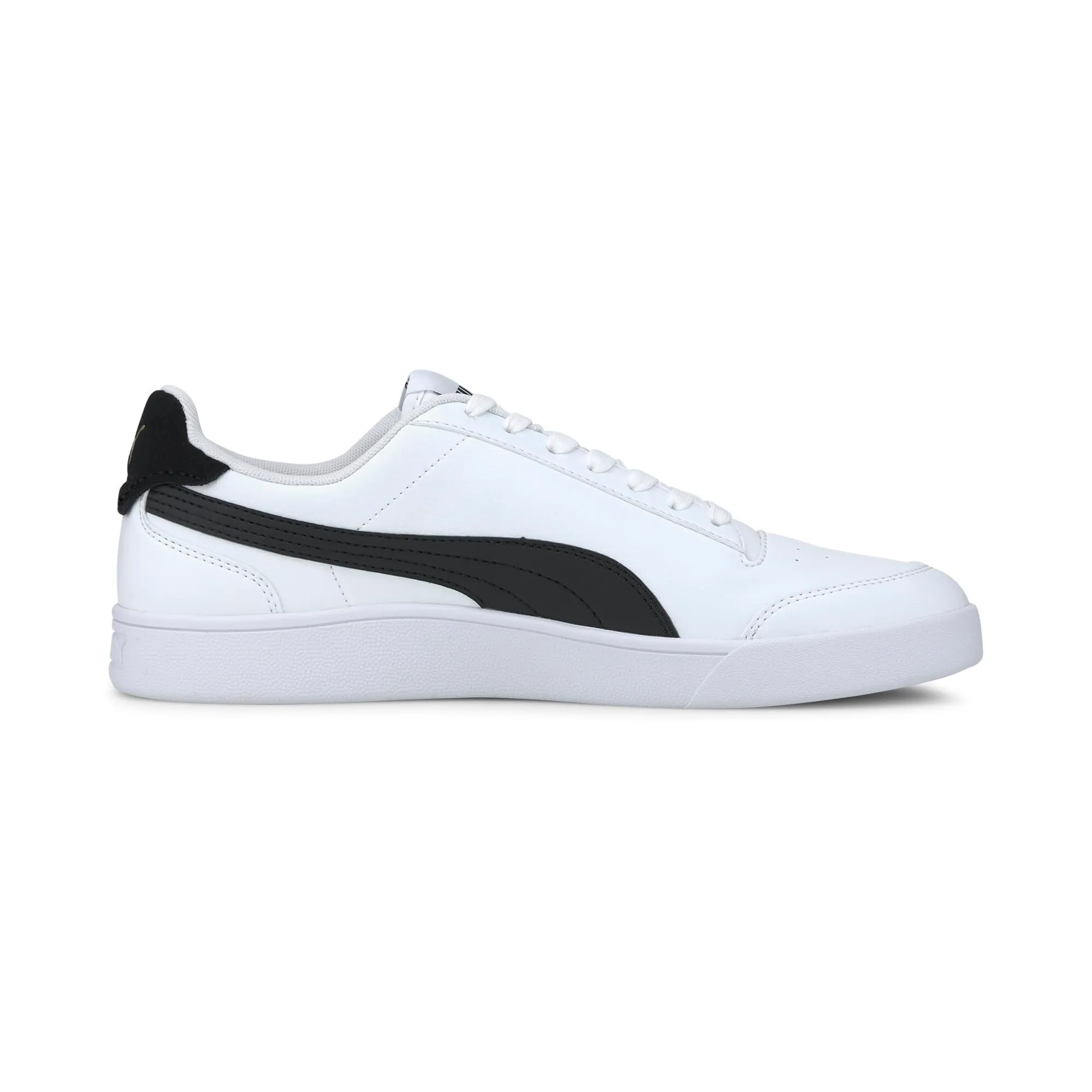 Puma Shuffle Sneakers, Puma White-Puma Black-Puma Team Gold, 38 EU - immagine 5
