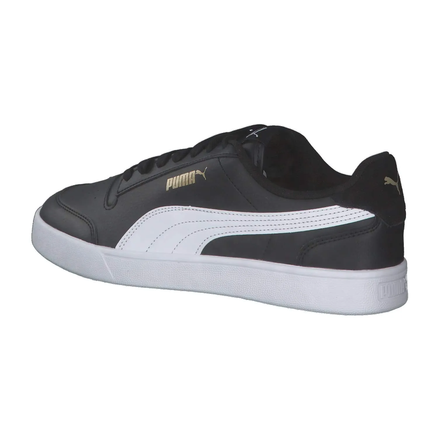 PUMA Shuffle Sneakers - Puma Black Puma White Puma Team Gold, 37.5 EU - immagine 2