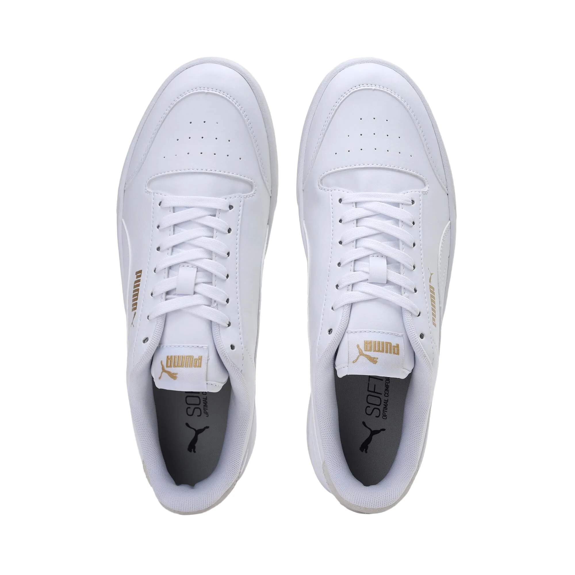 Puma Shuffle Sneakers - Puma White/Puma White/Puma Team Gold, 46 EU - immagine 6