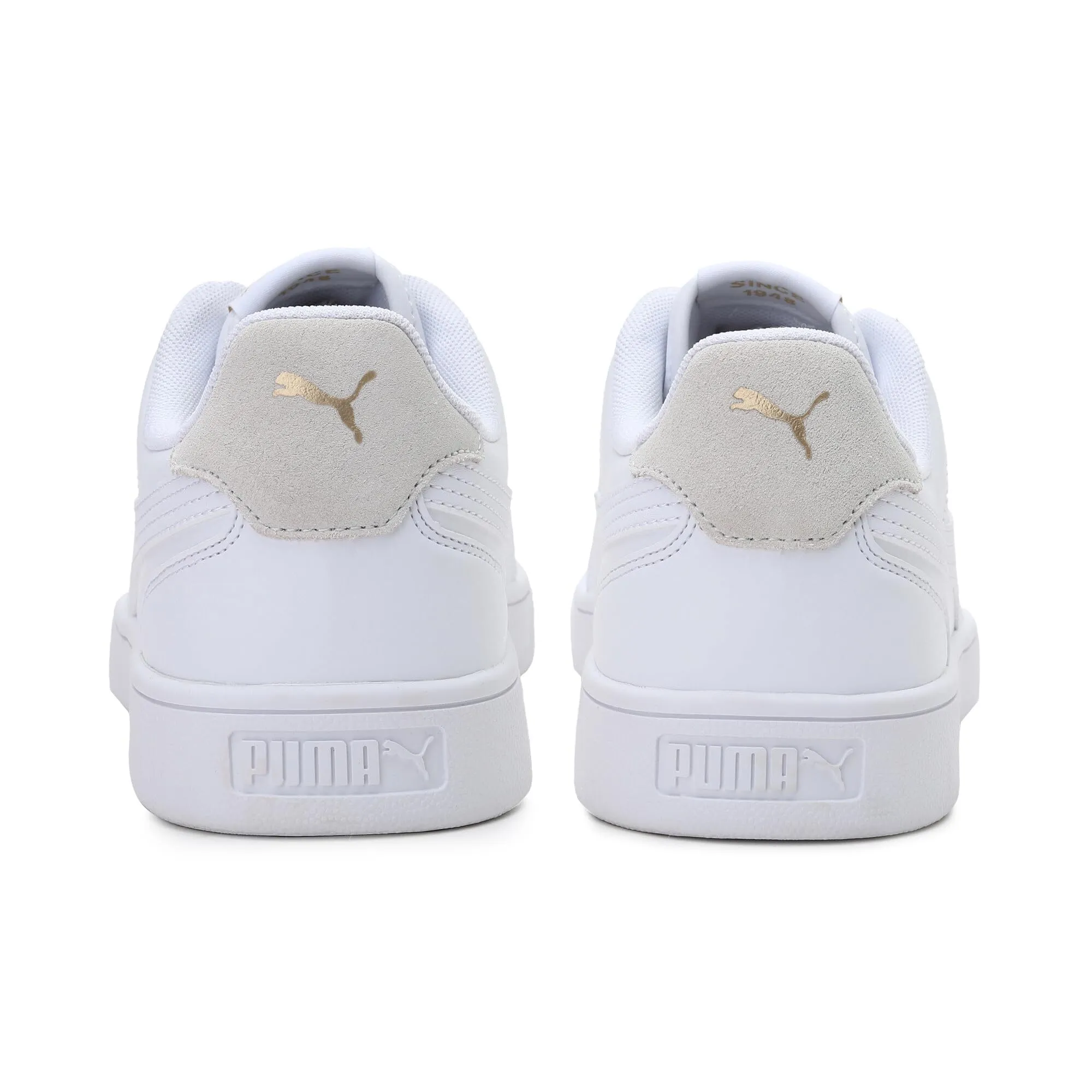 Puma Shuffle Sneakers, Puma White-Puma White-Puma Team Gold, 43 EU - immagine 3