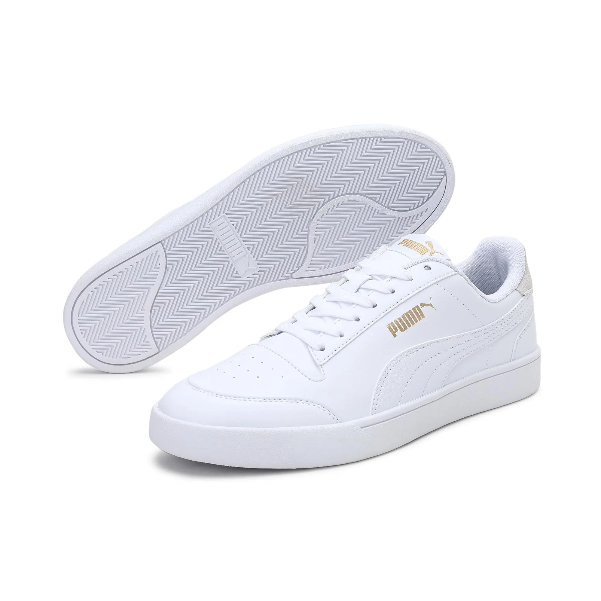 Puma Shuffle Sneakers - Puma White/Puma White/Puma Team Gold - 36 EU - immagine 2