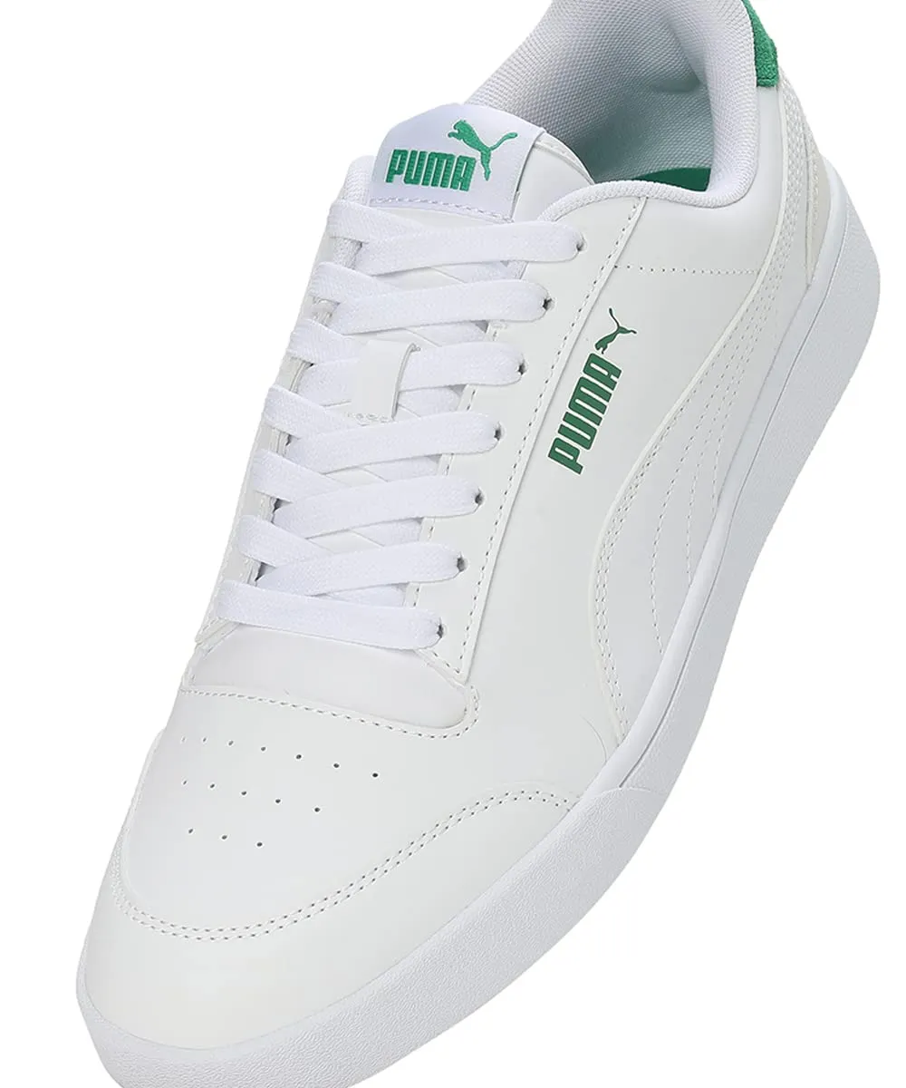 Puma Shuffle Unisex Sneakers - Puma White Vapor Gray Archive Green, 41 EU - immagine 8