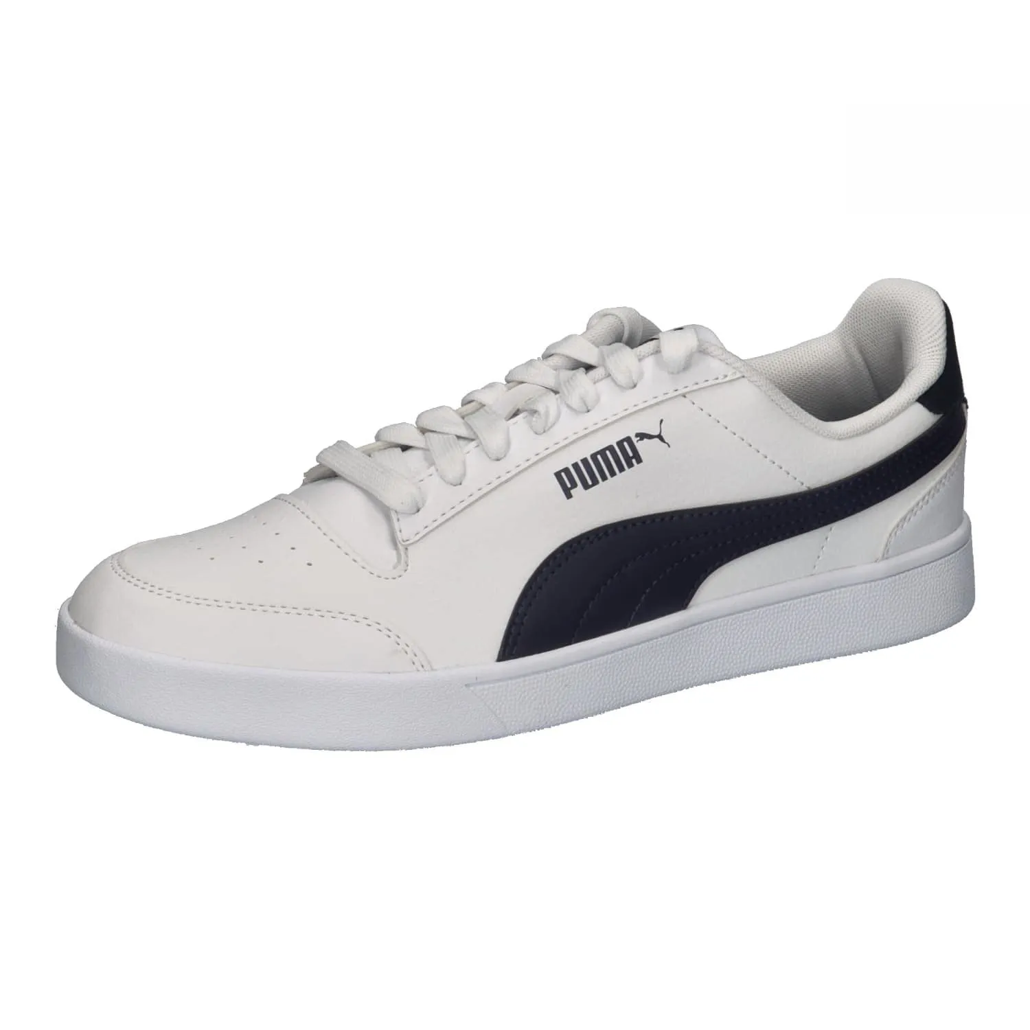 Puma Shuffle Unisex Sneakers, Puma White Puma Navy, 40.5 EU - immagine 1