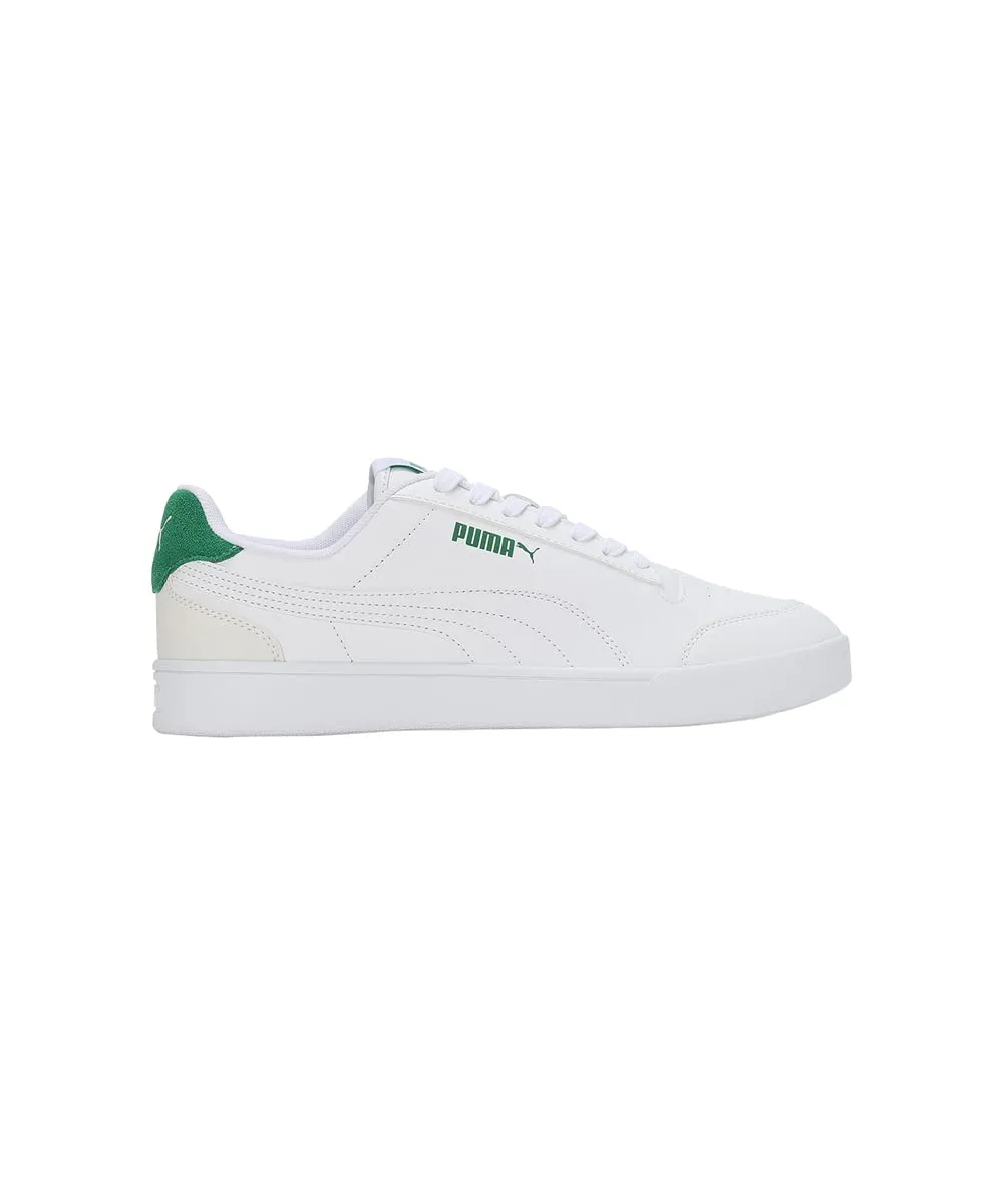 Puma Shuffle Unisex Sneakers, White Vapor Gray Archive Green, 43 EU - immagine 4