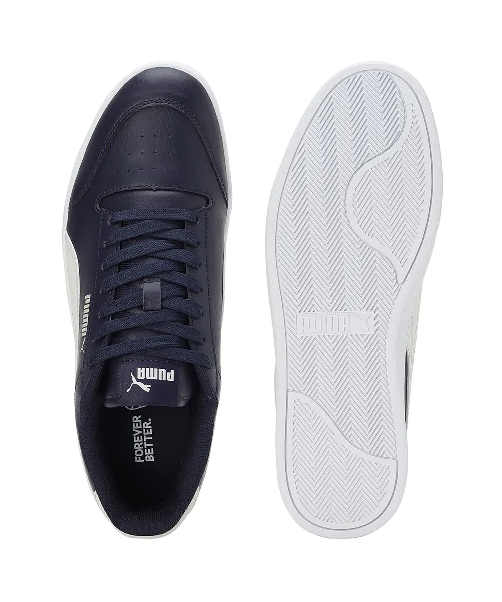 Puma Shuffle Sneaker Unisex - Navy/Vapor Gray/White, 42.5 EU - immagine 7