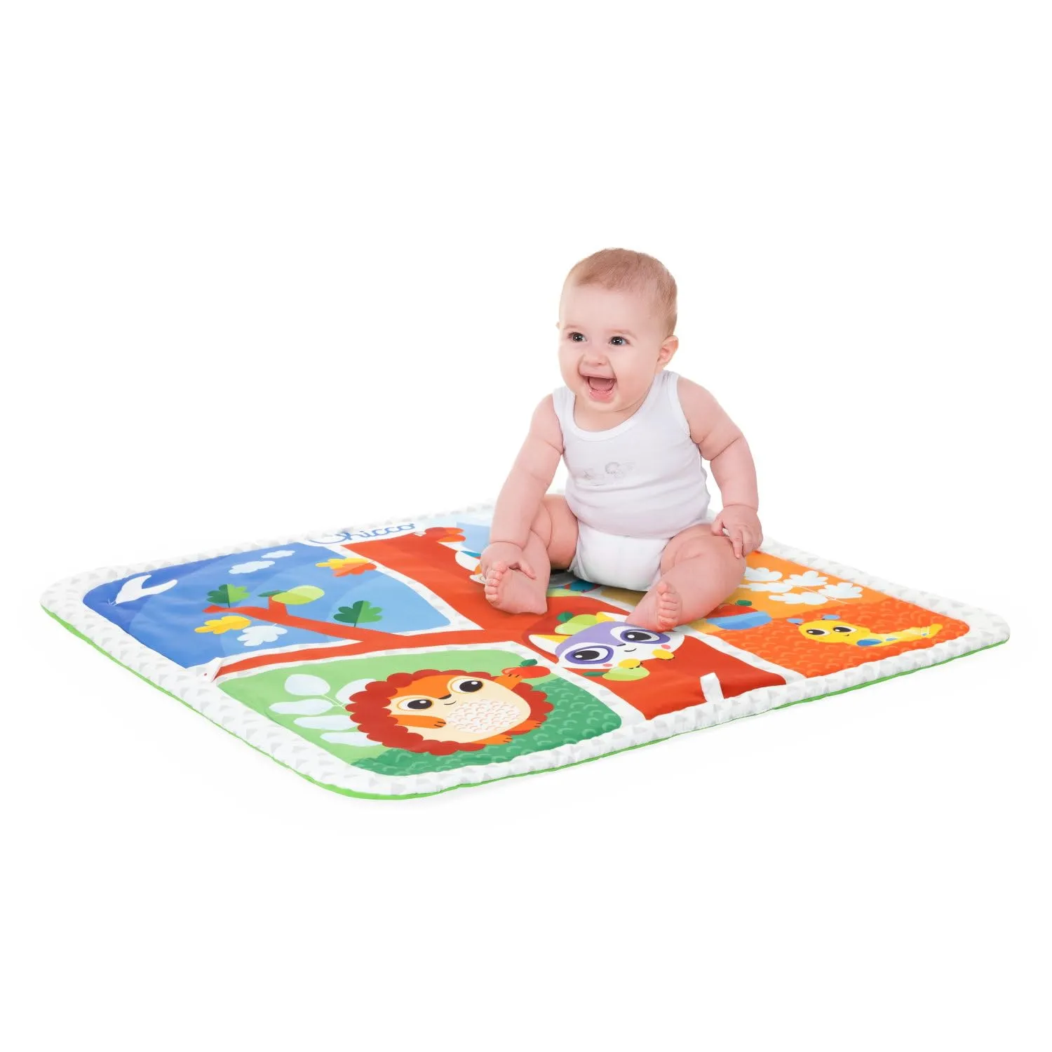 Chicco Tappeto con Archi Foresta Magica, Palestrina Multifunzione con 5 Pendenti Staccabili, Multicolore - immagine 5