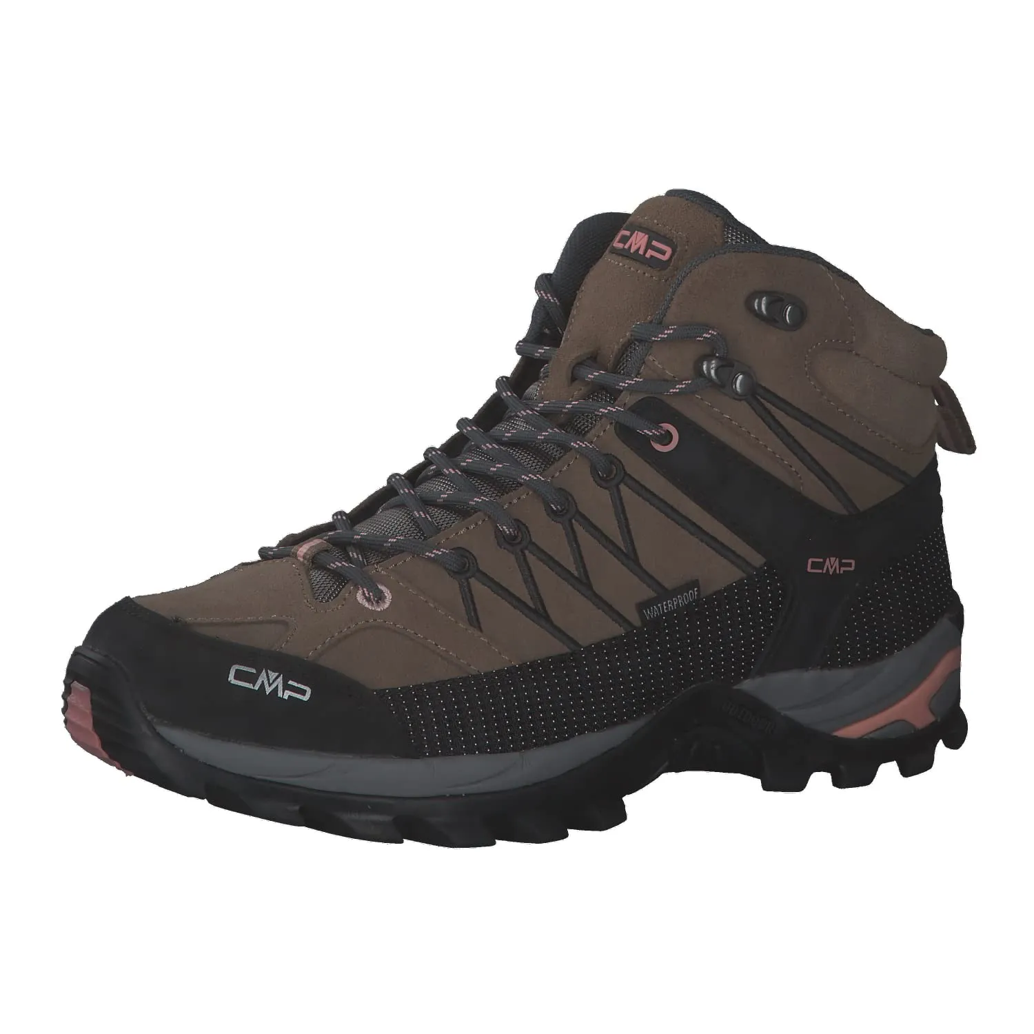 CMP Rigel Mid Wmn Trekking Shoes WP, Cenere, 37 EU - immagine 1