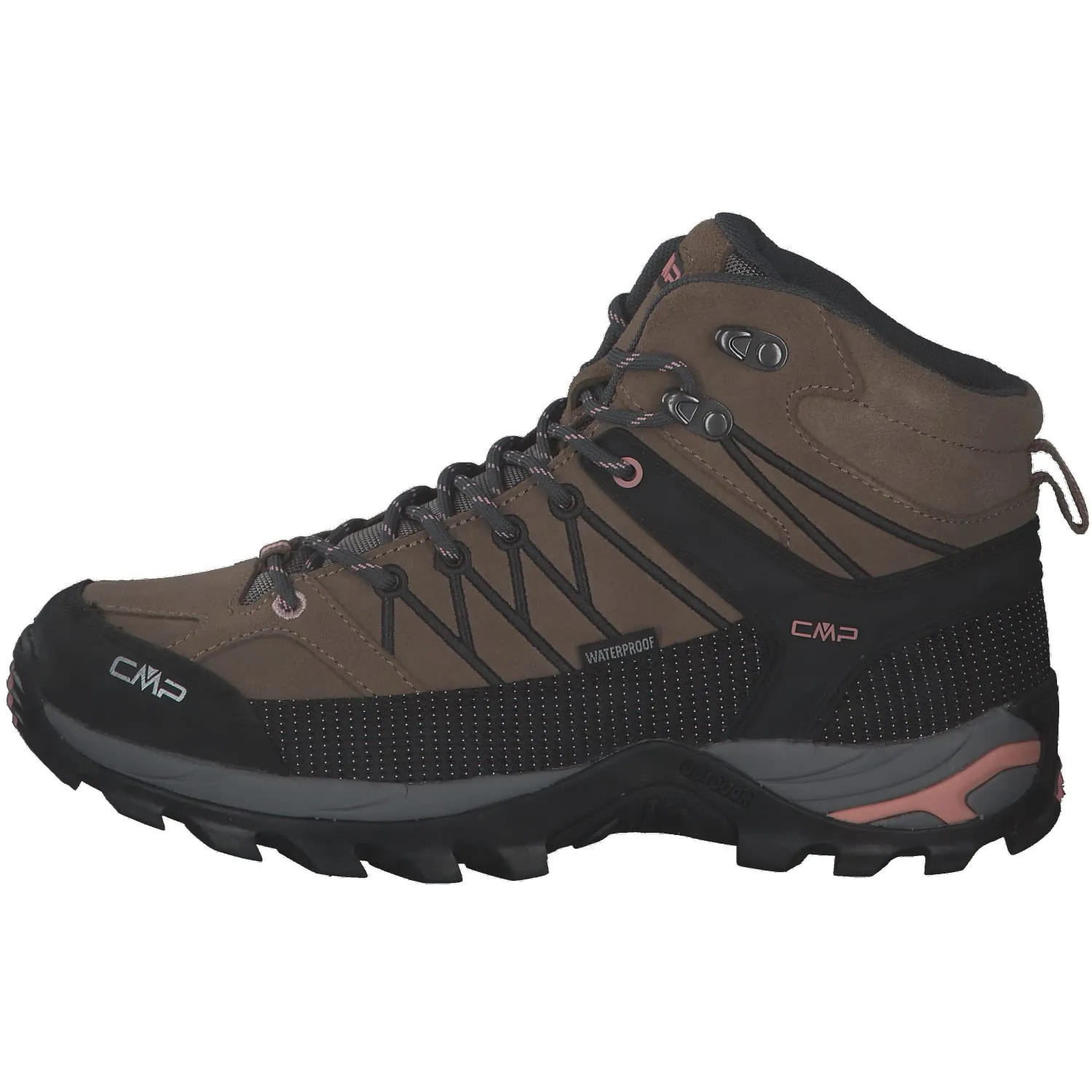 CMP Rigel Mid Wmn Trekking Shoes WP, Cenere, 37 EU - immagine 2