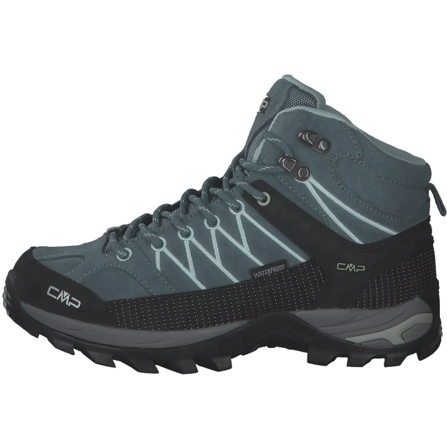 CMP Rigel Mid Women's Trekking Shoes WP, Mineral Green, 38 EU - immagine 2
