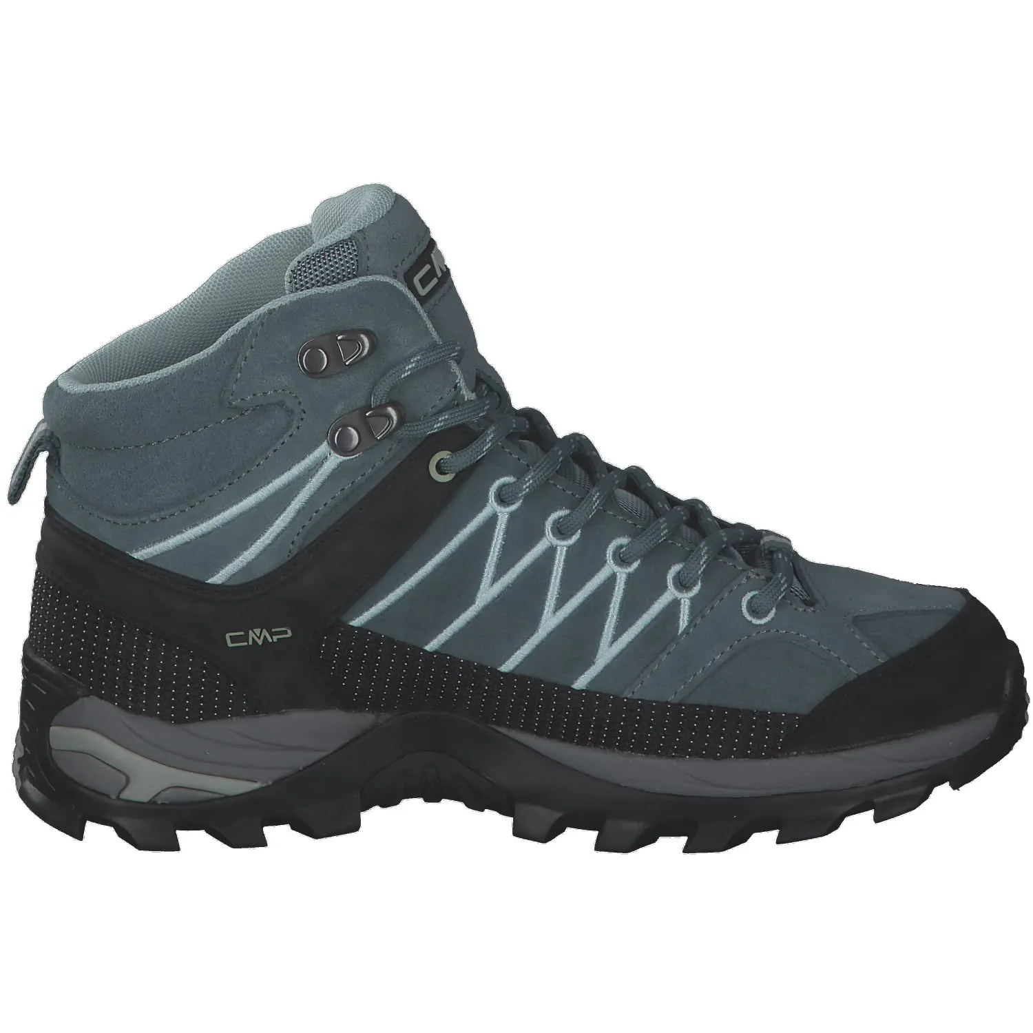 CMP Rigel Mid Women's Trekking Shoes WP, Mineral Green, 41 EU - immagine 8
