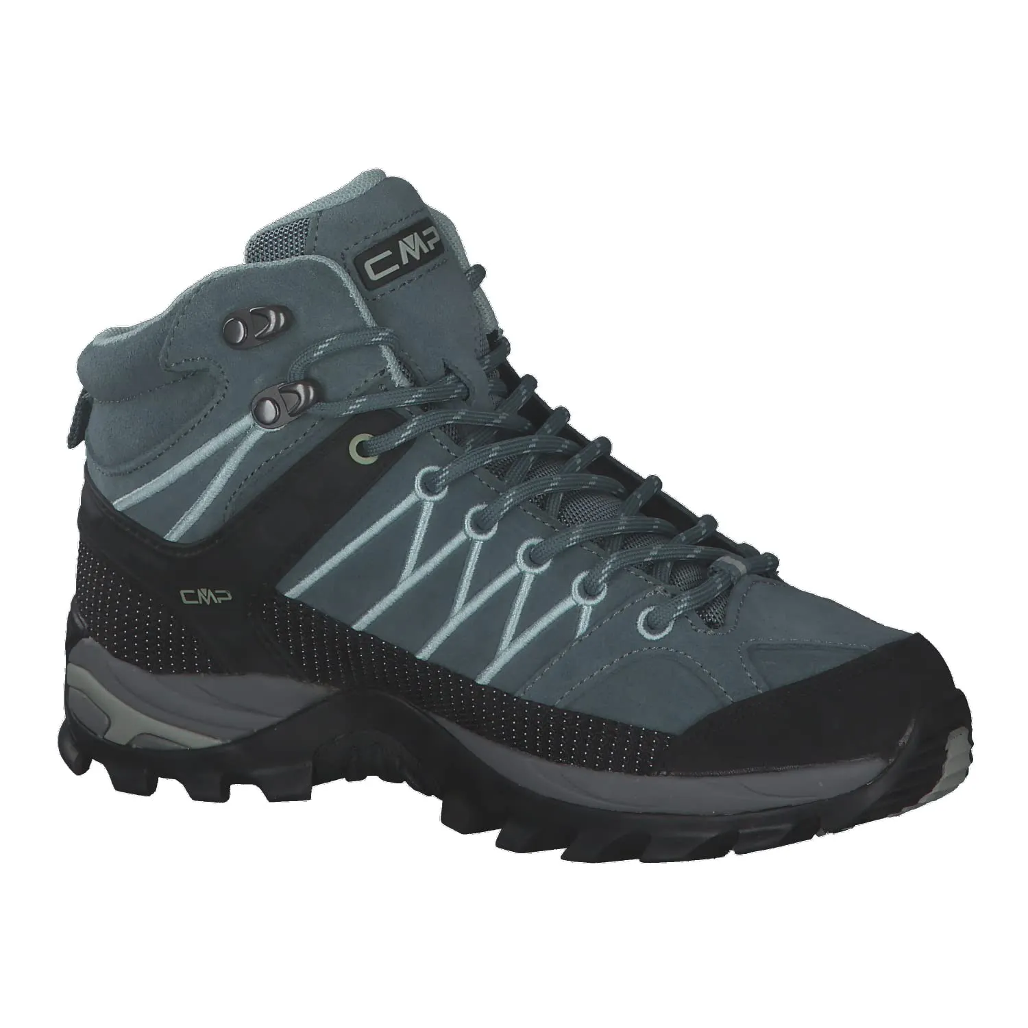CMP Rigel Mid Women's Trekking Shoes WP, Mineral Green, 41 EU - immagine 9