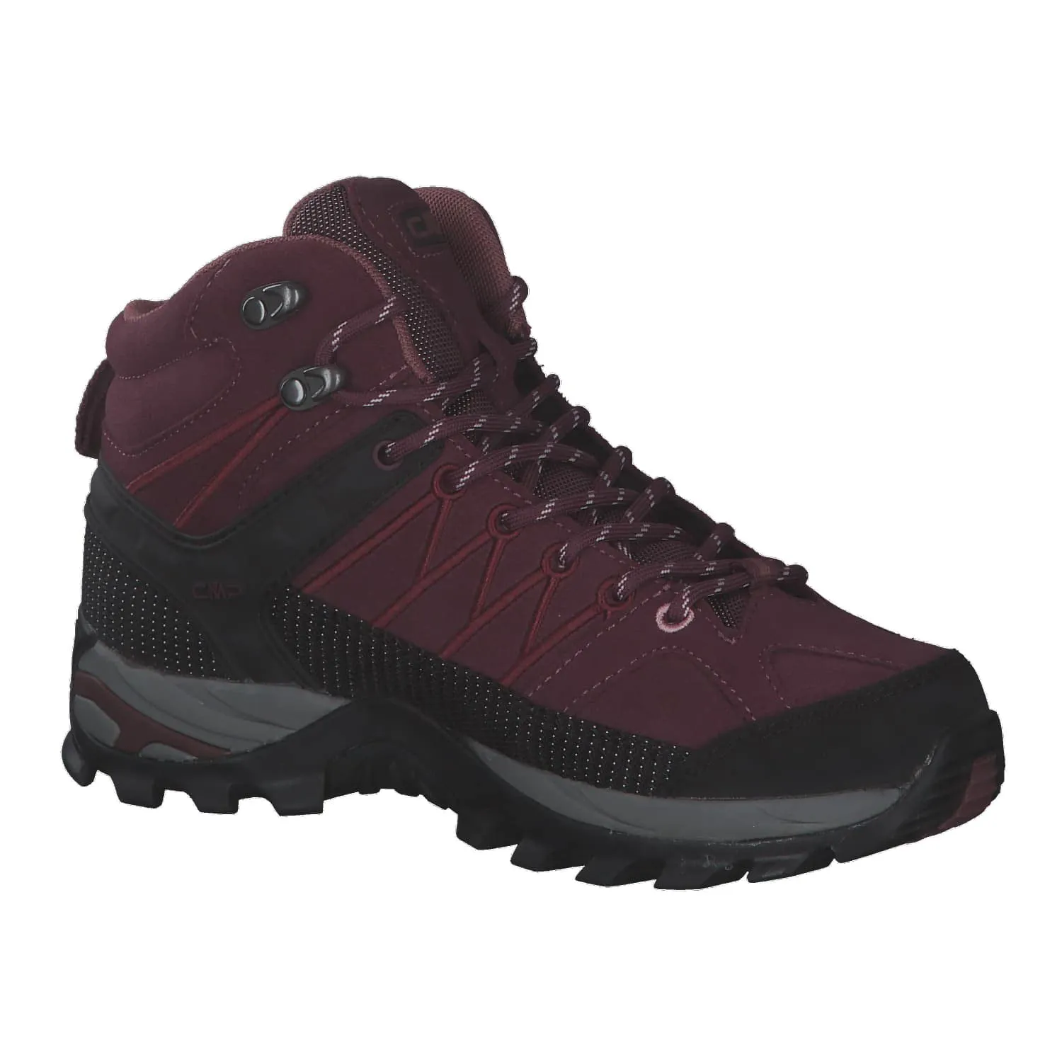 CMP Rigel Mid Wmn Trekking Shoes WP, Prugna, 37 EU - immagine 9