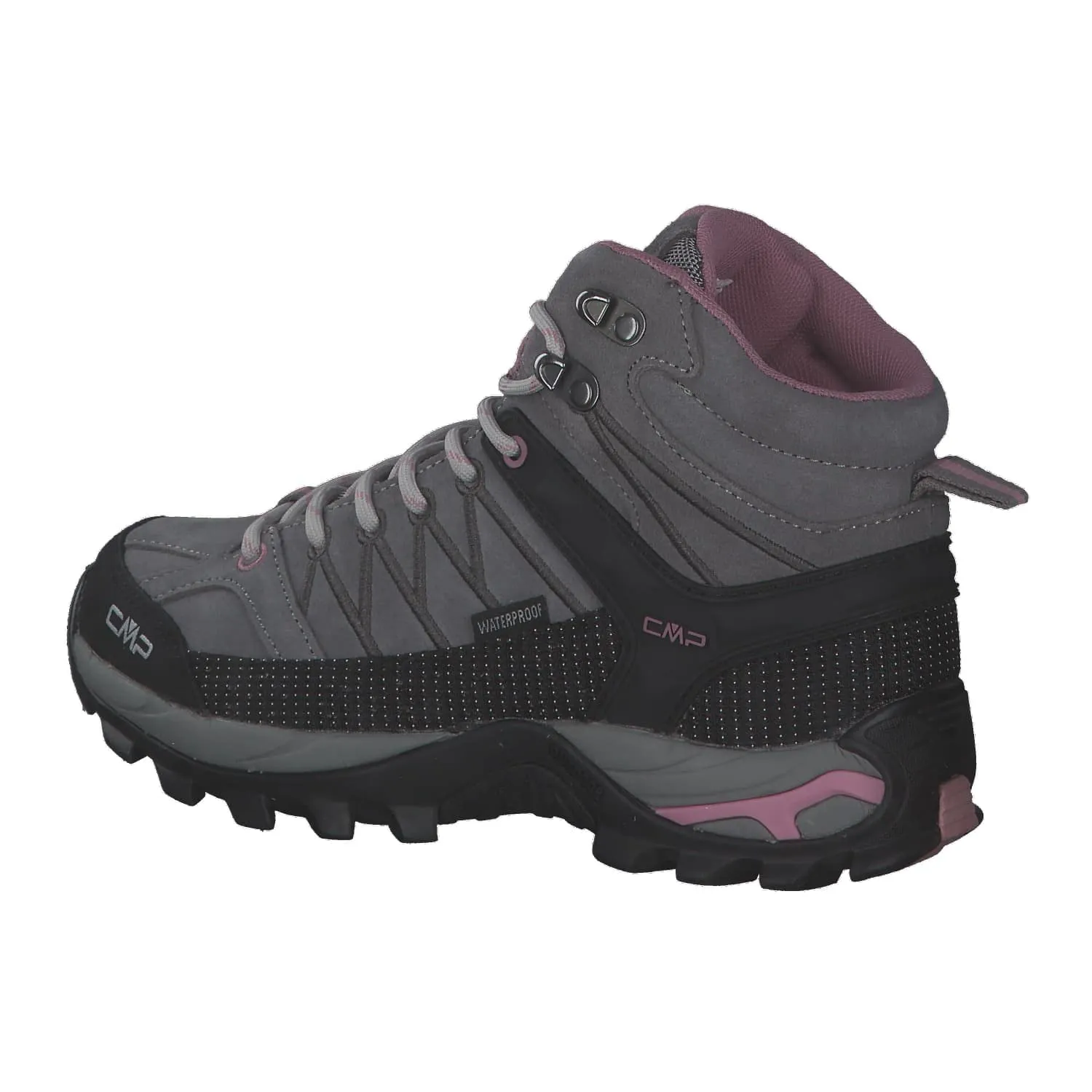 CMP Rigel Mid Wmn Trekking Shoes WP, Cemento Fard, 36 EU - immagine 3