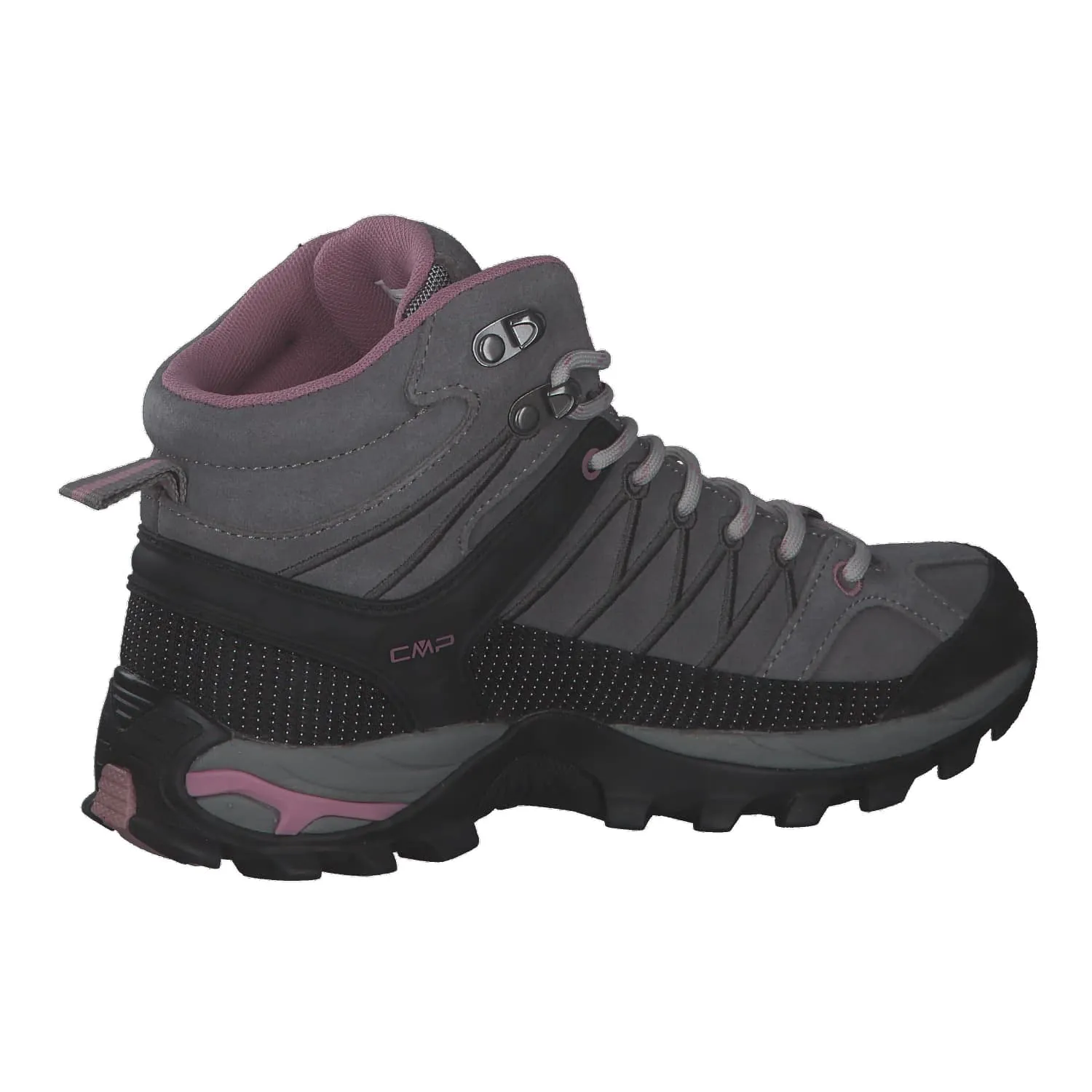 CMP Rigel Mid Wmn Trekking Shoes WP, Cemento Fard, 36 EU - immagine 7