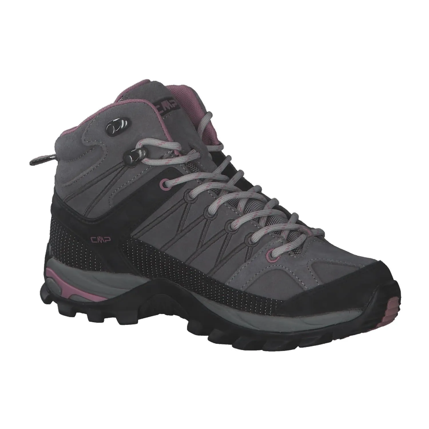 CMP Rigel Mid Women's Trekking Shoes WP, Cemento Fard, 37 EU - immagine 9