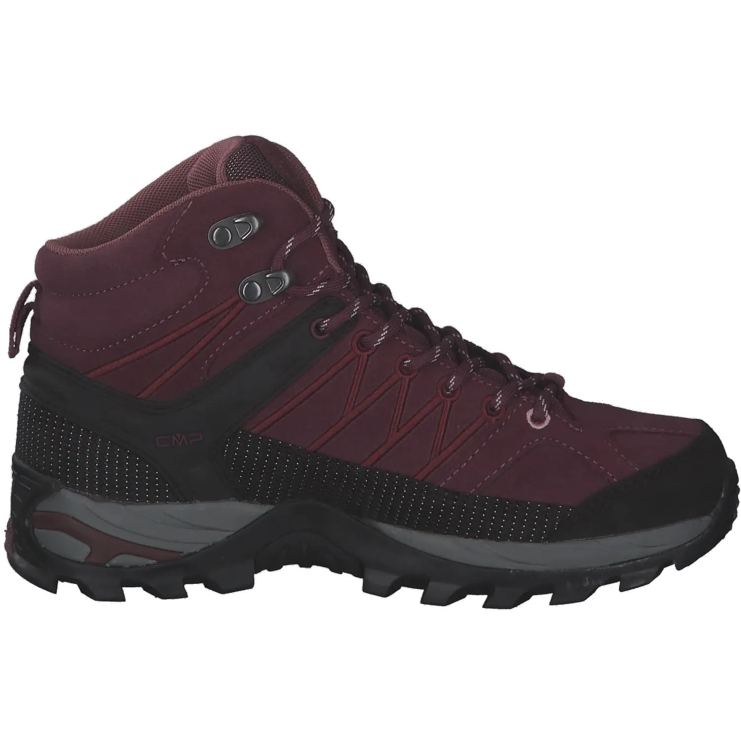 CMP Rigel Mid Women's Trekking Shoes WP, Prugna, 38 EU - immagine 8