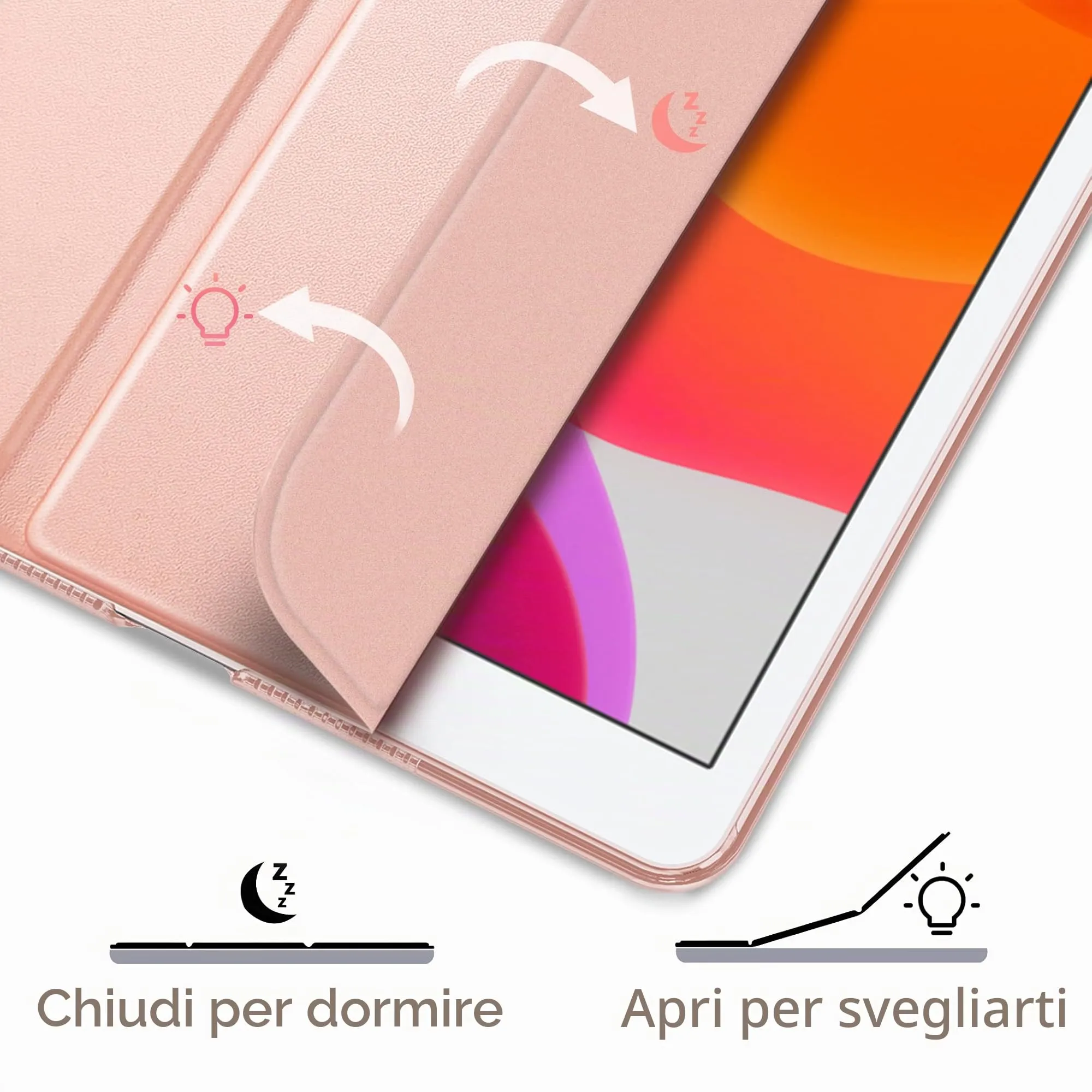 EasyAcc Custodia Cover per iPad 9/8/7 Generazione (10.2 pollici) - immagine 4