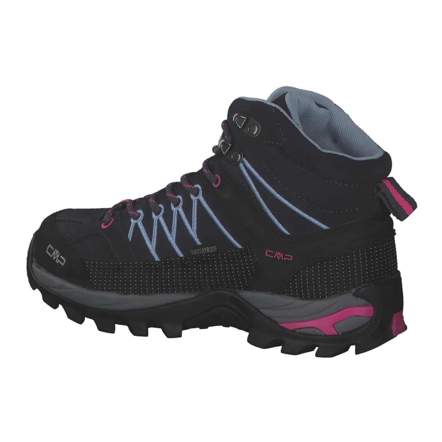 CMP Rigel Mid Wmn Trekking Shoes WP, Titanio Skyway, 40 EU - immagine 3