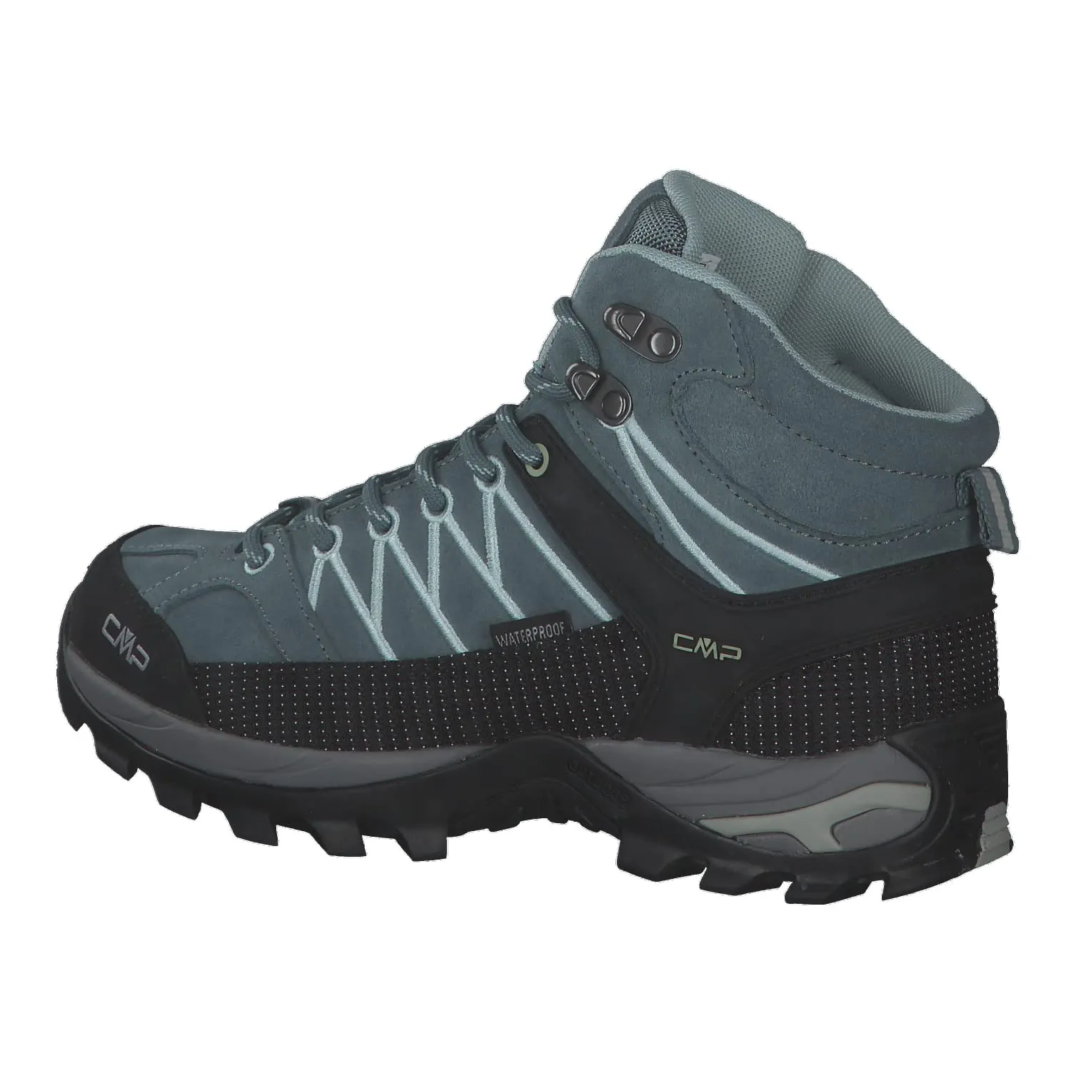 CMP Rigel Mid Women's Trekking Shoes WP, Mineral Green, 36 EU - immagine 3