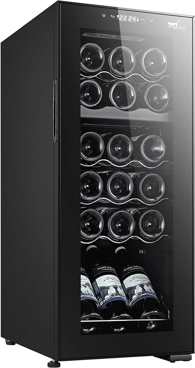 Melchioni Cantina Vino 18 Bottiglie, Nero - immagine 1