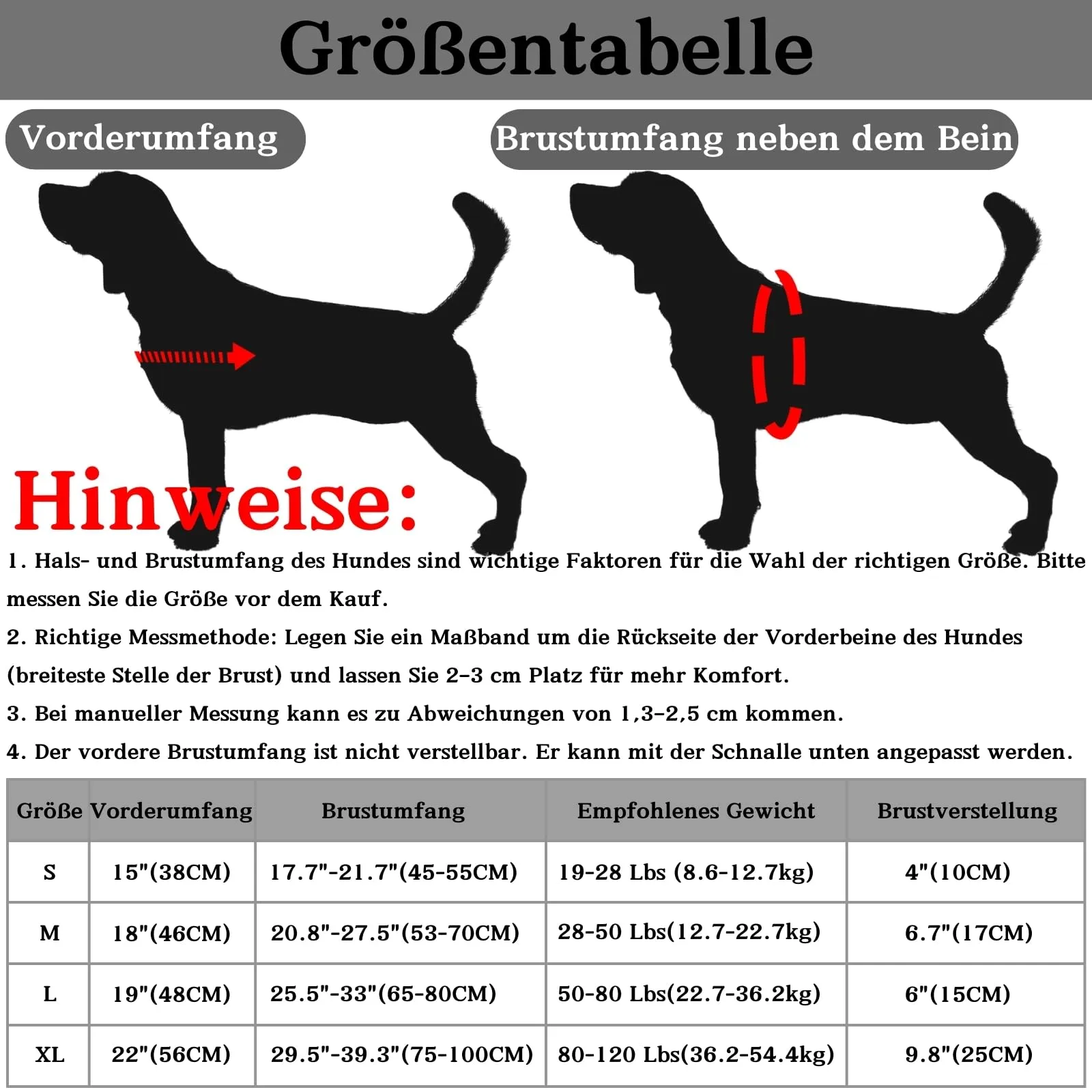 Eeyfarog Pettorina No Pull Riflettente e Regolabile per Cani di Piccola e Media Taglia, S, BN - immagine 4