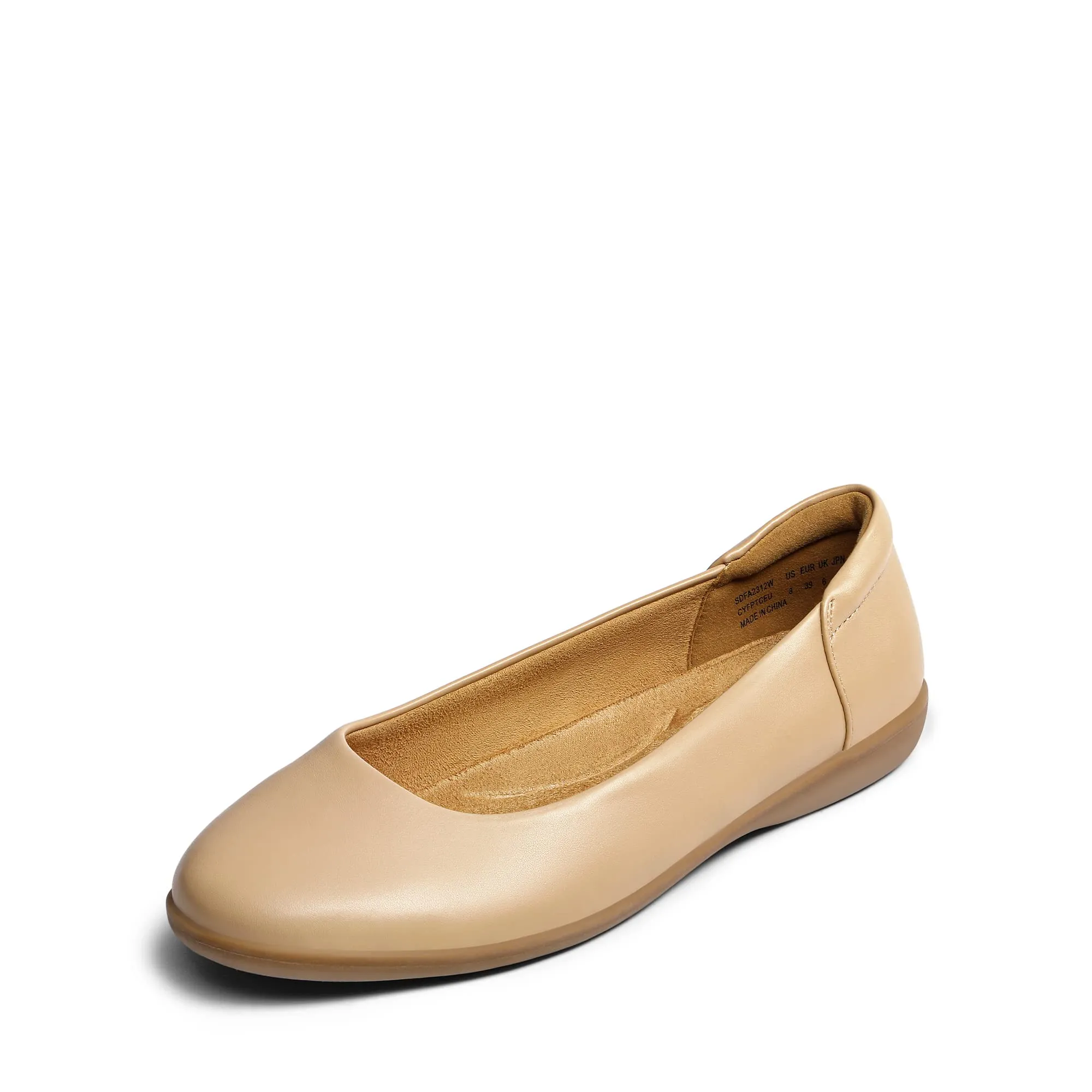 Dream Pairs Ballerine Donna Classiche, Nudo, 36.5 - immagine 1