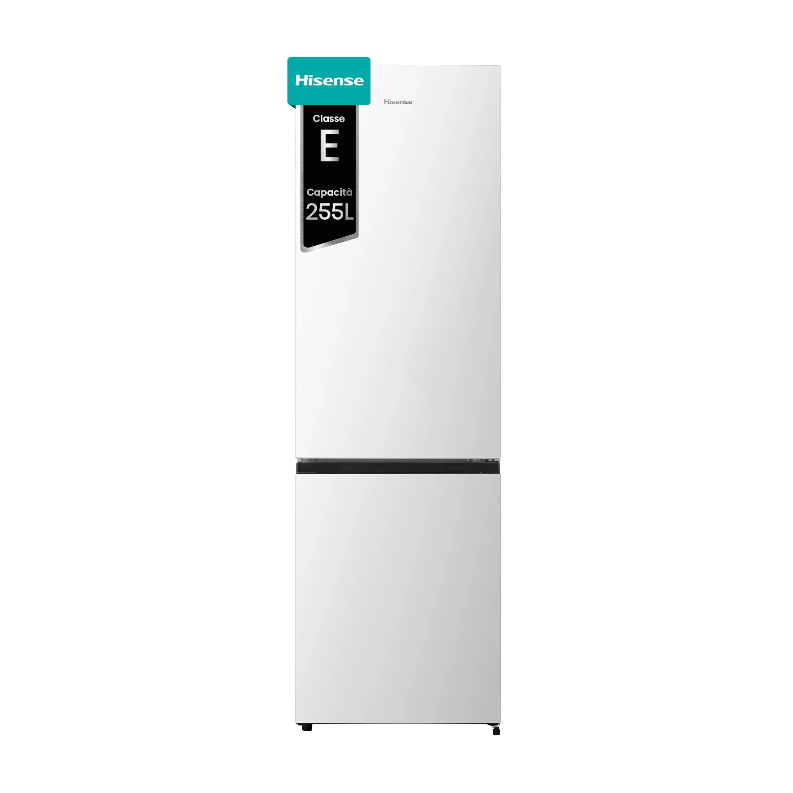 Hisense RB329N4AWE Frigorifero Combinato Total No Frost, 255 Litri, Classe E, Bianco - immagine 1