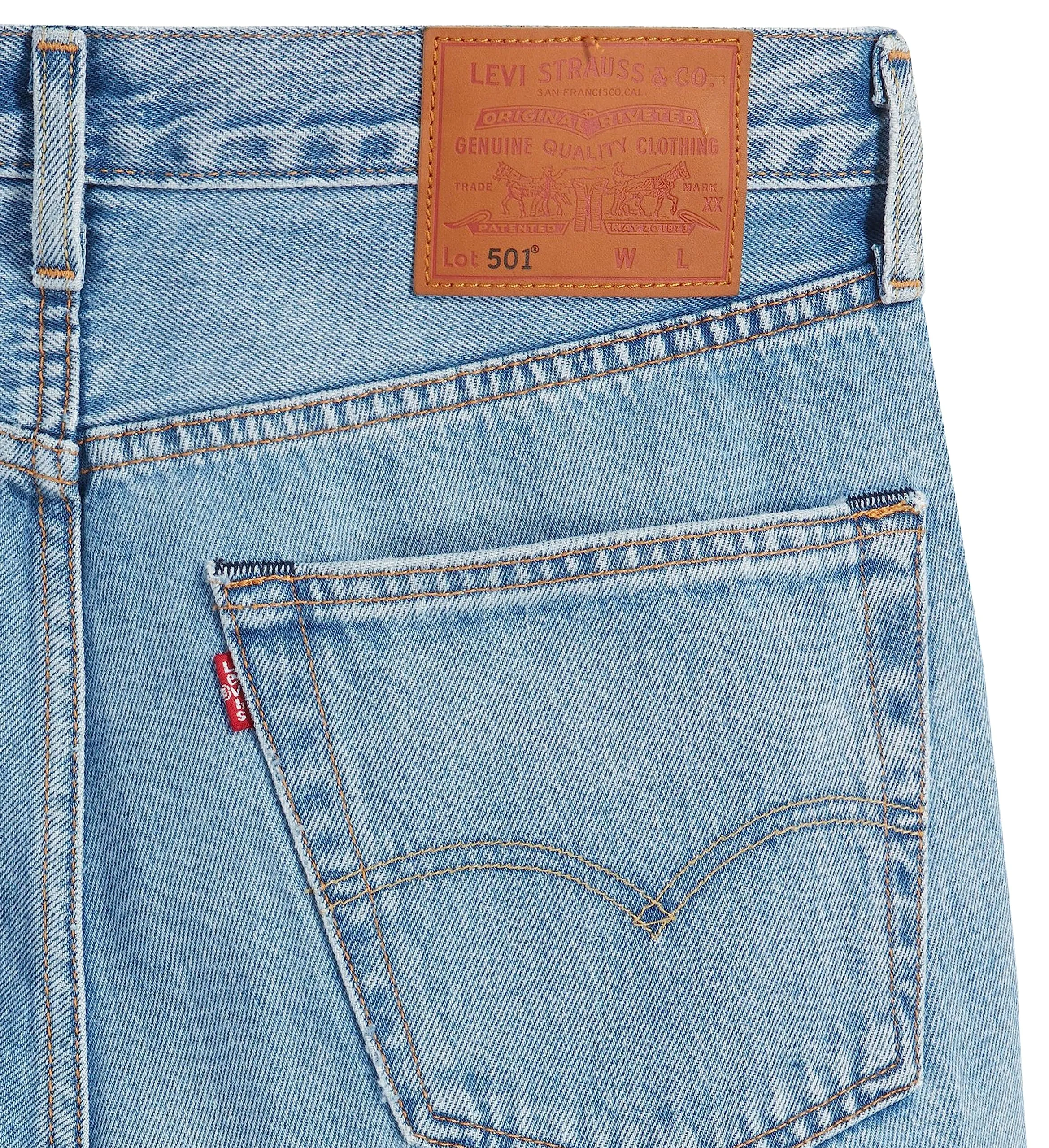 Levi's 501 Original Fit Jeans, Glassy Waves, 32W / 32L - immagine 8